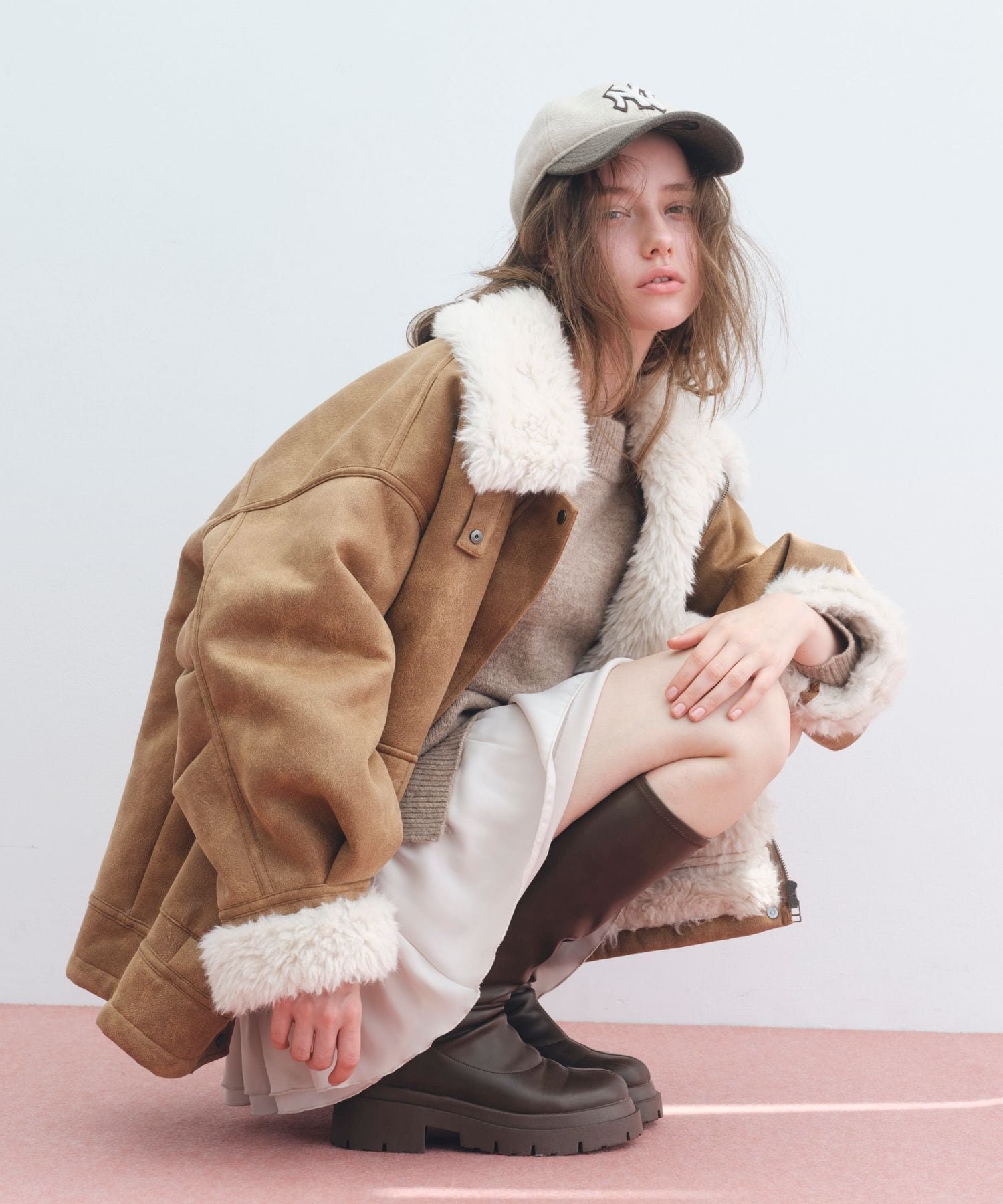 Heather｜【今季No.1!大注目の愛されアウター】ファーカラーBIG