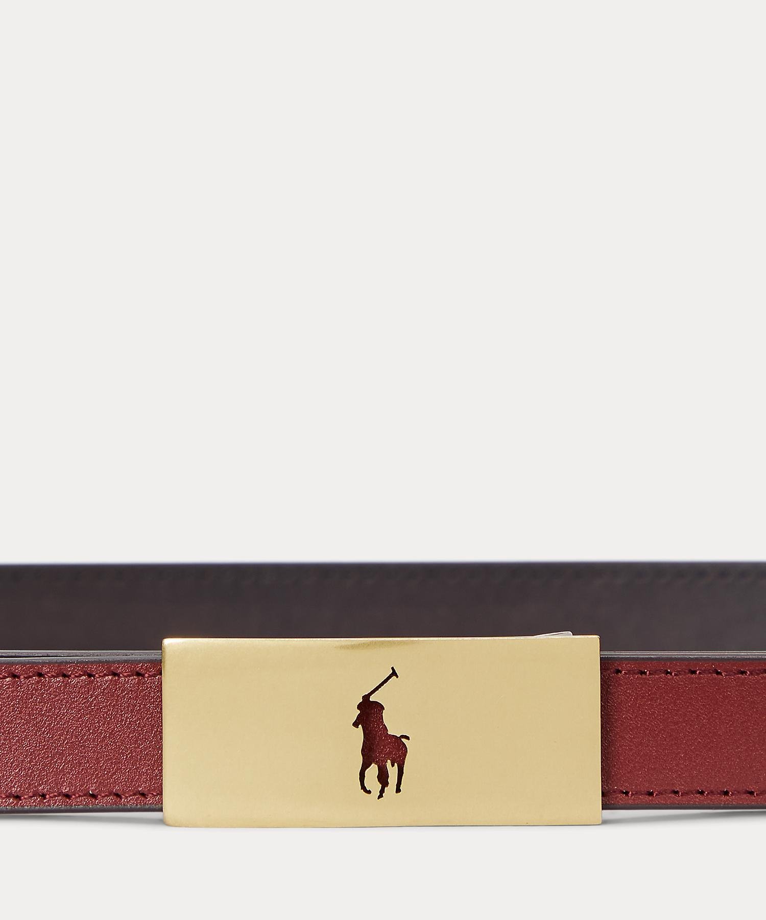 RALPH LAUREN｜Polo ID リバーシブル ヴァケッタ レザー ベルト