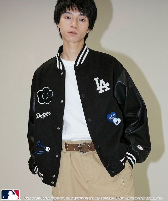 FREAK'S STORE｜MLB×MARY QUANT PATCH STUDIUM JACKET/パッチ