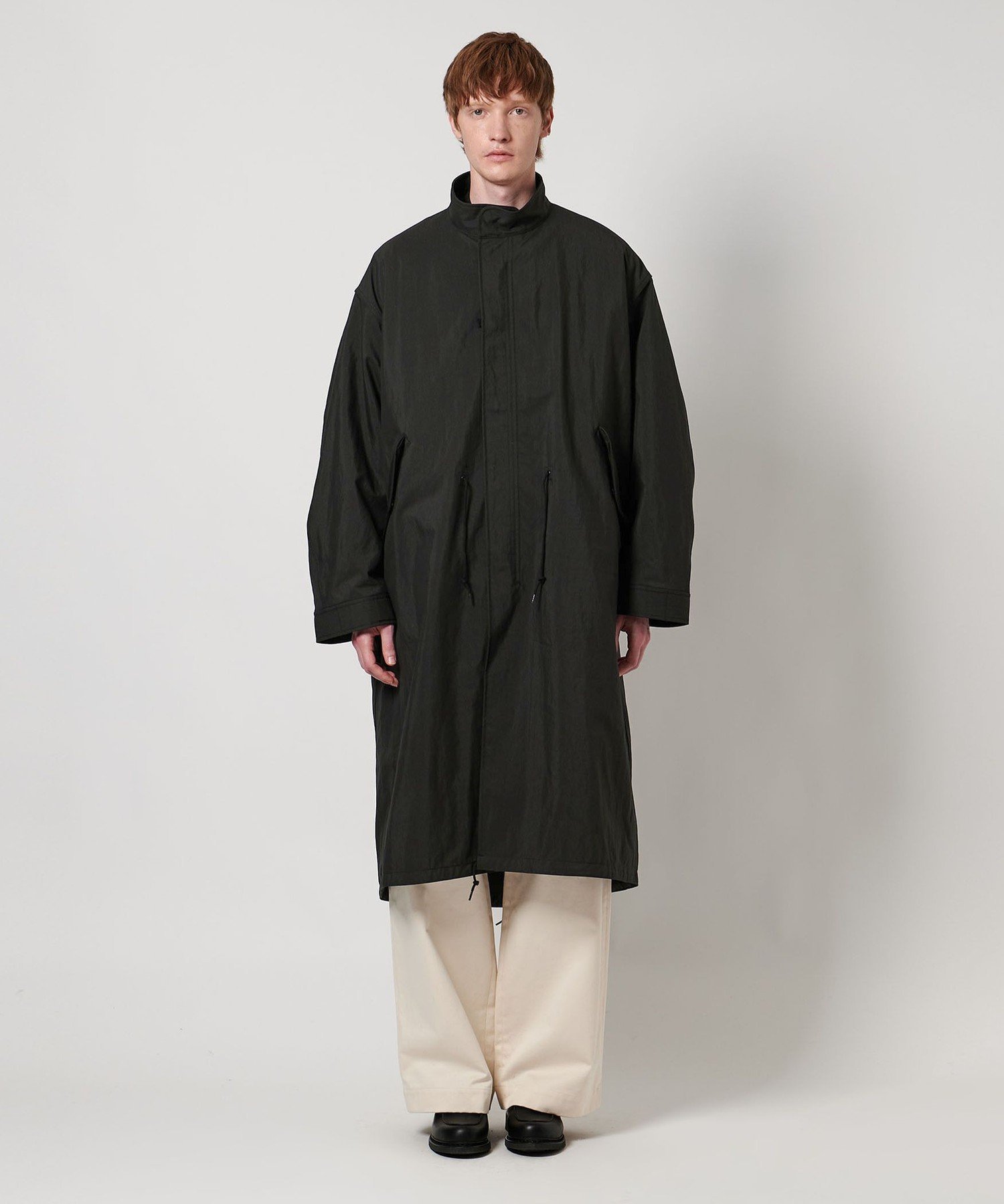 【LOEFF】キャンバススタンドカラーミリタリーコート UNISEX LOEFF（ロエフ）の「＜LOEFF＞キャンバス スタンドカラー ミリタリー