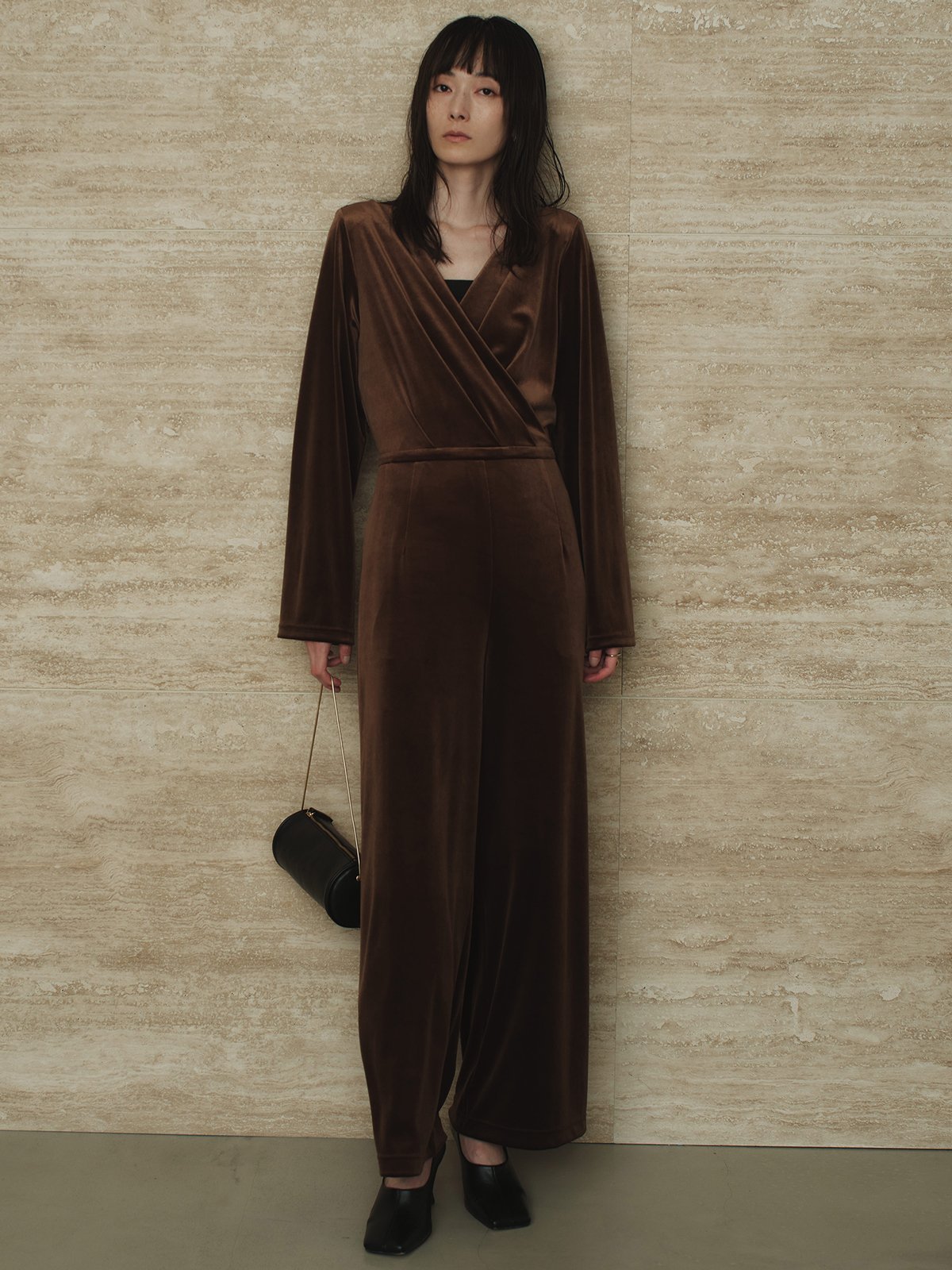 anuans｜ベロアカットオールインワン | Rakuten Fashion(楽天