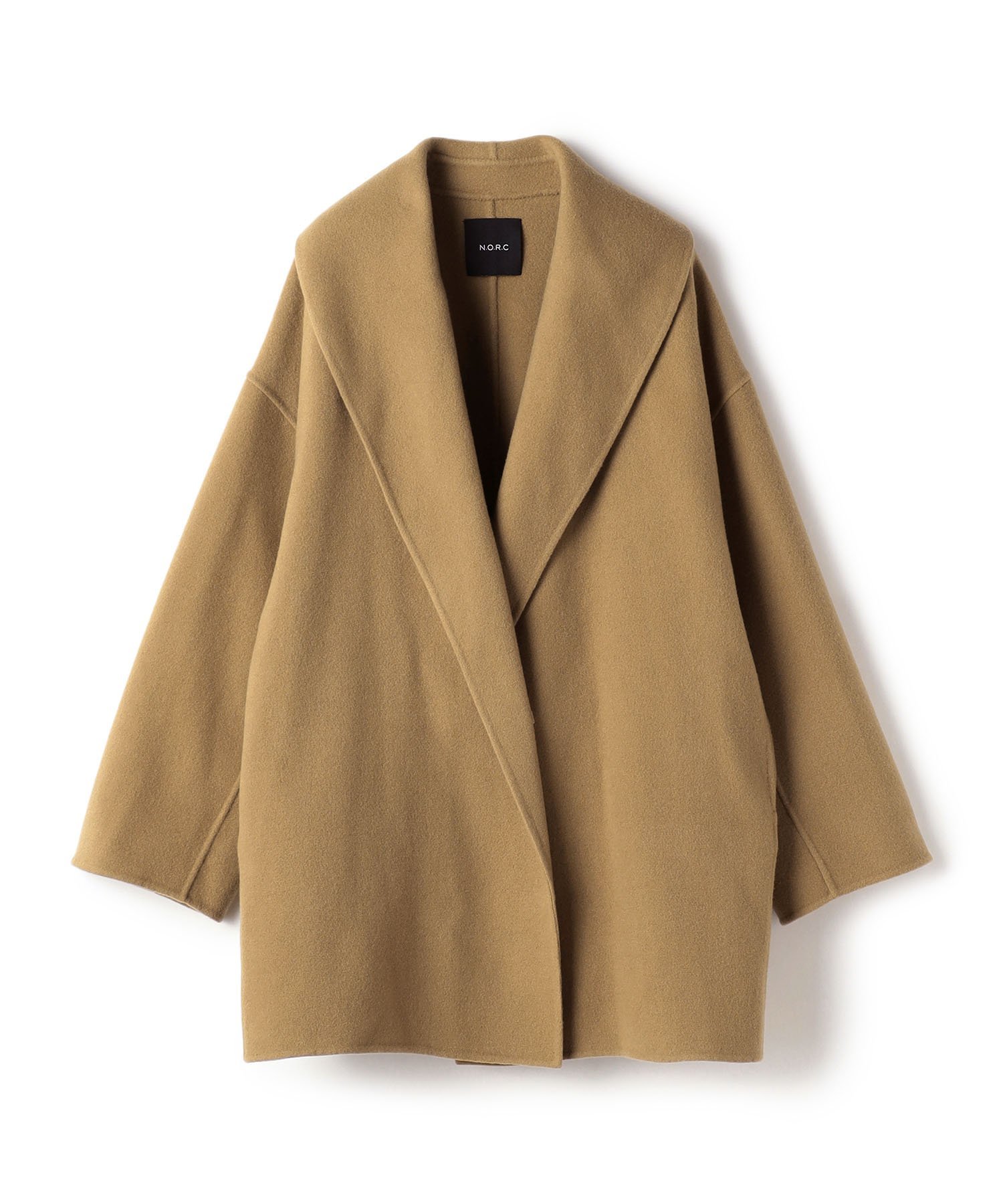 N.O.R.C｜ウールメルトンミドルリバーコート | Rakuten Fashion(楽天
