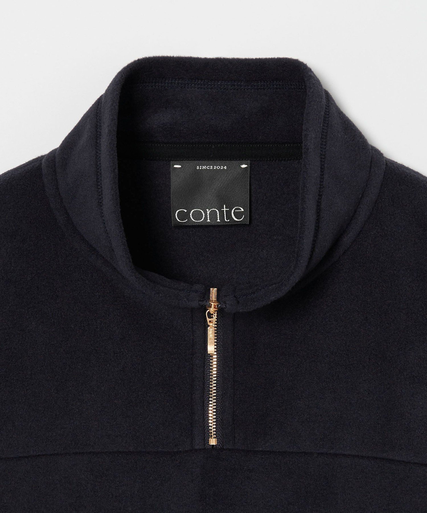 conte フリースジッププルオーバー☆ホワイト今季 UNITED ARROWS｜<conte>フリース ジップ プルオーバー | Rakuten