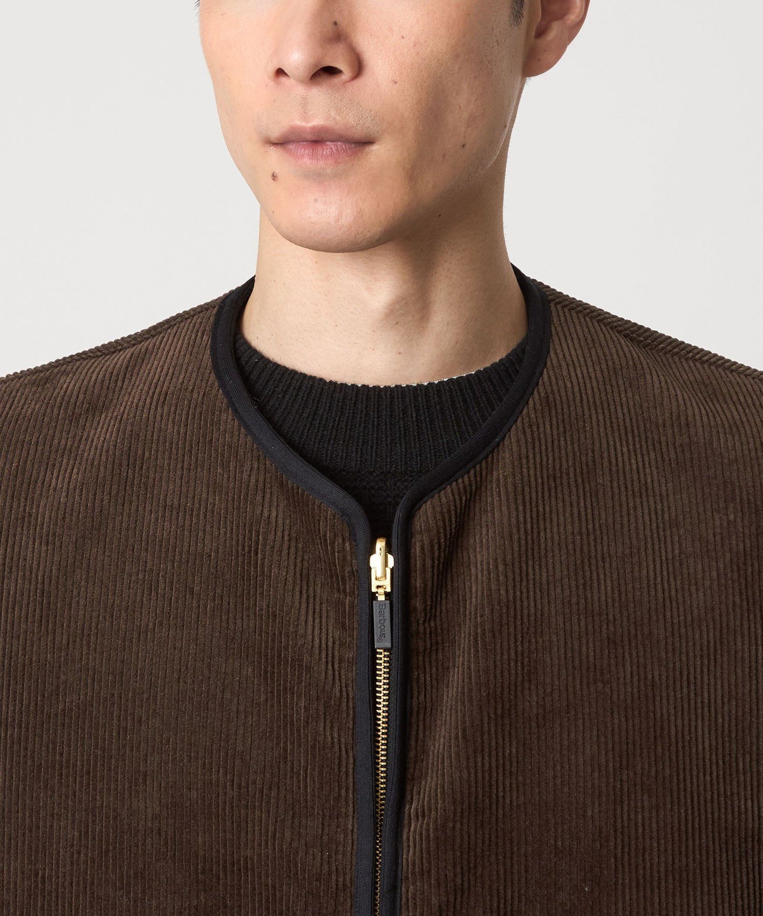 【新品】Barbour リバーシブル フェイクファー コーデュロイ ベスト UNITED ARROWS green label relaxing｜【別注】<Barbour>リバーシブル