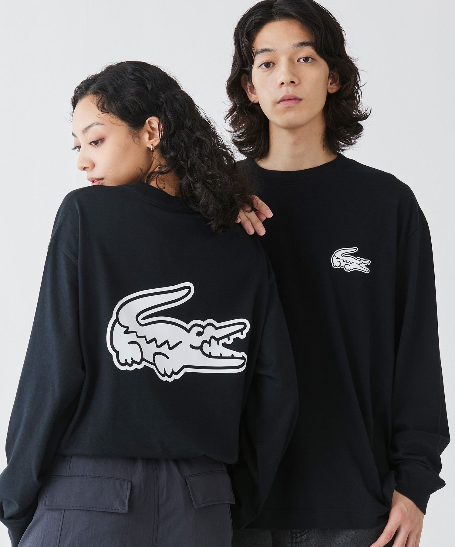 LACOSTE｜【オンライン限定】LACOSTE オーバーサイズ バックプリント