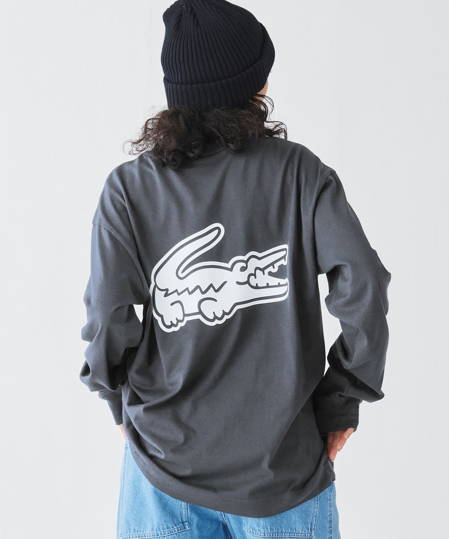 LACOSTE｜【オンライン限定】LACOSTE オーバーサイズ バックプリント