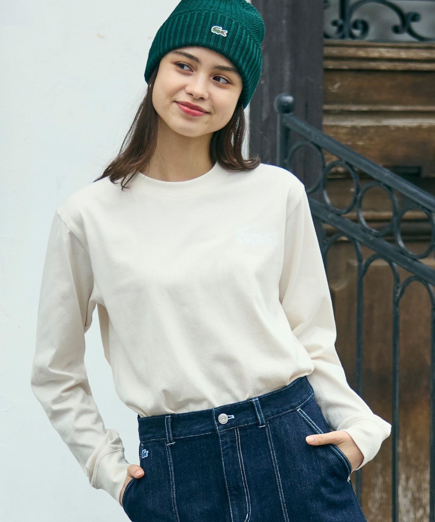 LACOSTE｜【オンライン限定】LACOSTE オーバーサイズ バックプリント