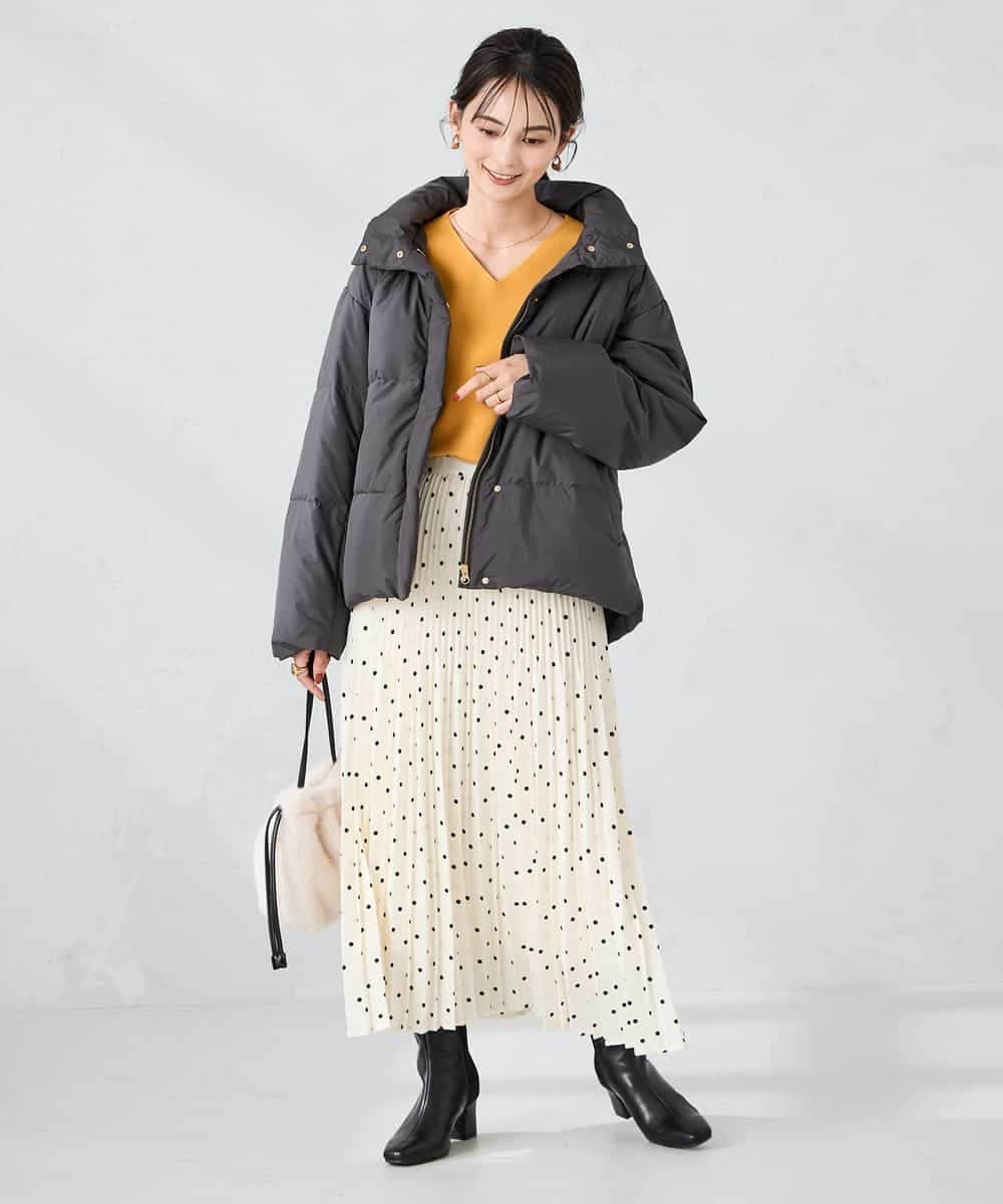 a.v.v｜【2WAY】スタンドネックショートダウンジャケット | Rakuten