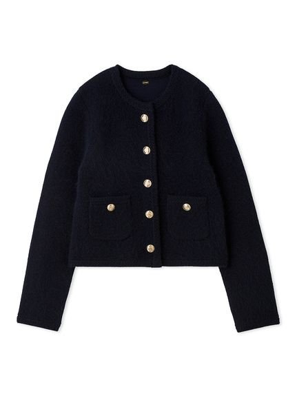 LILY BROWN｜【WEB限定カラー】金釦フォックスニットジャケット