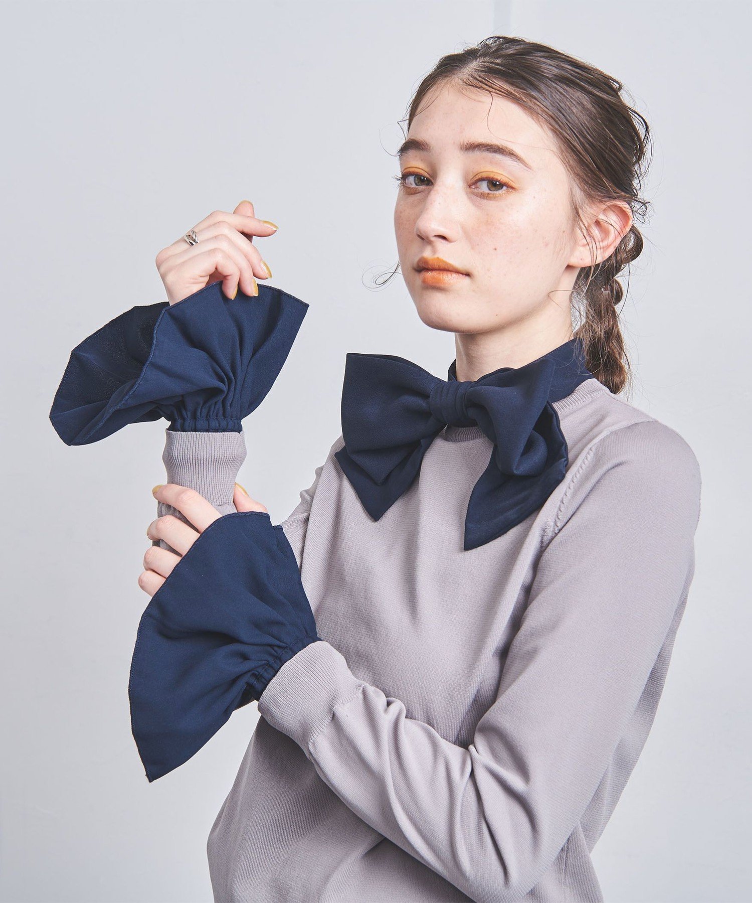 ユナイテッドアローズ 別注　iris47 ボウタイ　リボン　付け襟　カフス 楽天市場】【SALE／80%OFF】【別注】＜IRIS 47＞BOW カラー/付け襟