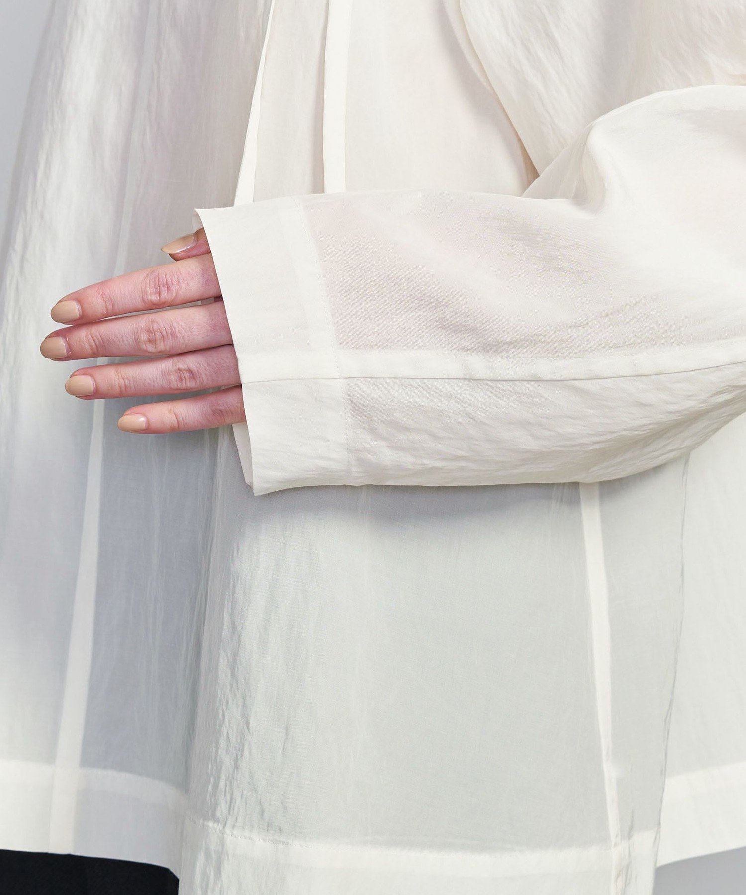 UNITED ARROWS LTD. OUTLET｜キュプラ リボンタイノーカラーブラウス