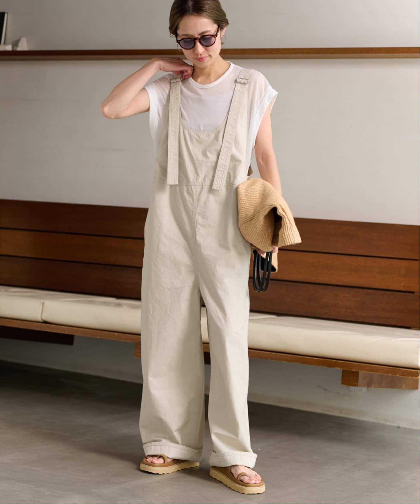 FRAMeWORK｜≪WEB限定追加≫コンパクトウェザーサロペット | Rakuten