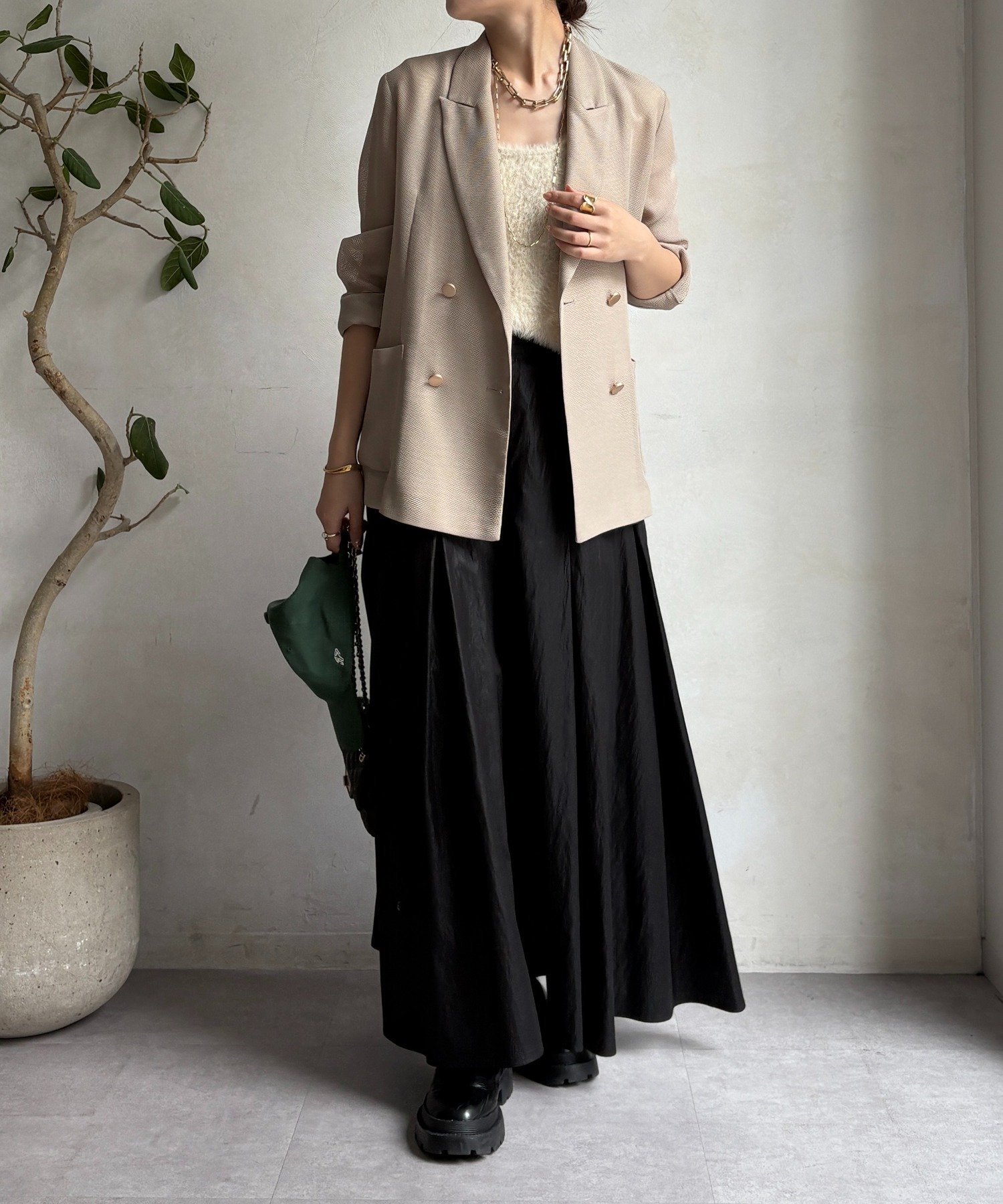 DOUDOU｜メッシュダブルジャケット | Rakuten Fashion(楽天