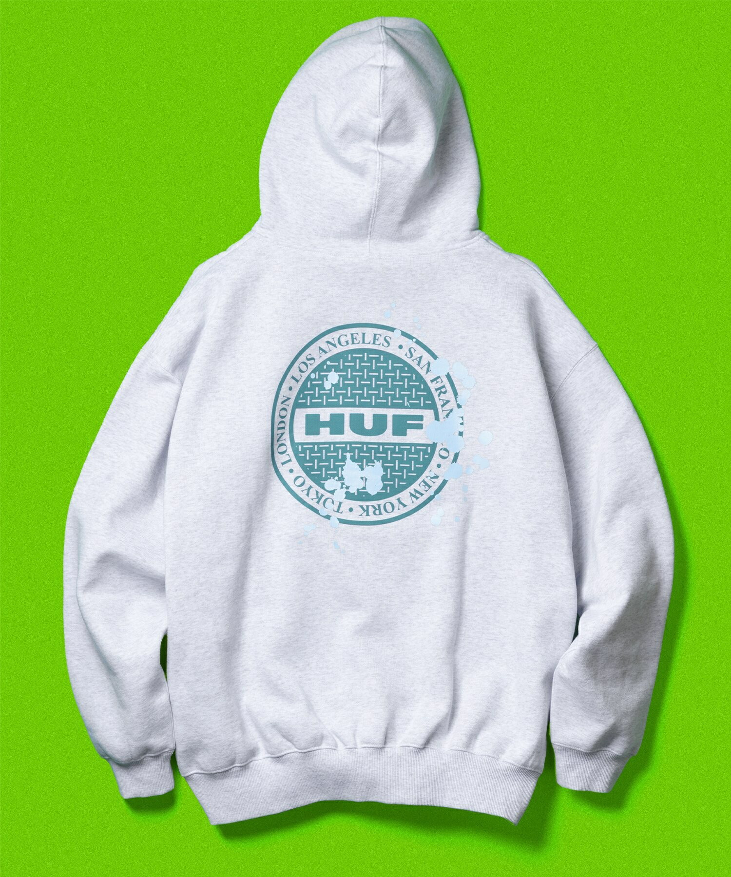 HUF｜MANHOLE FLEECE FULL ZIP HOODIE / パーカー | Rakuten Fashion