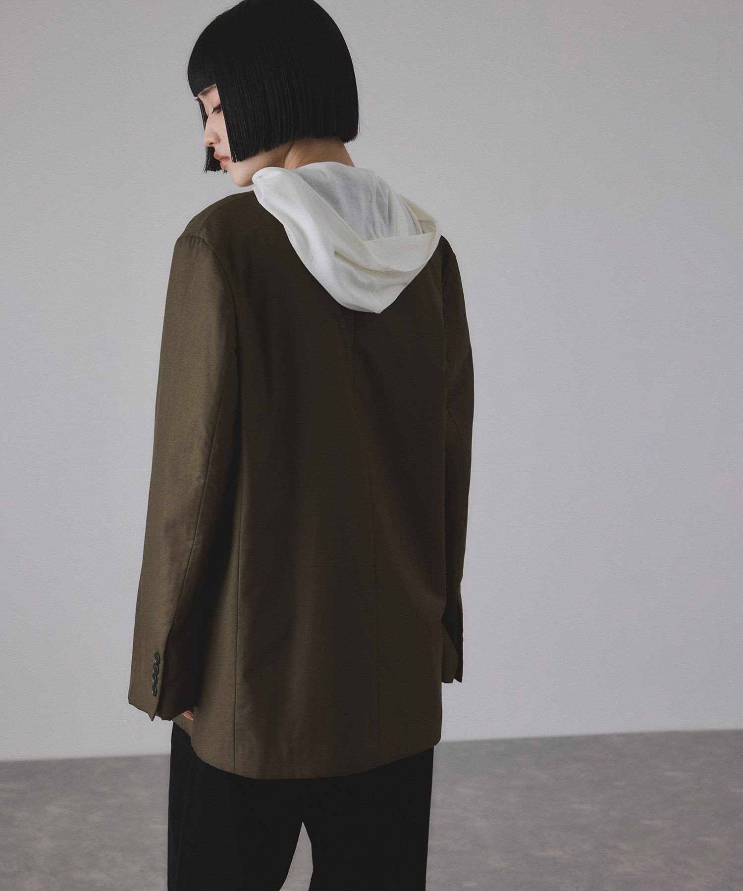 ADAM ET ROPE'｜LIMONTAノーカラーダウンジャケット | Rakuten Fashion