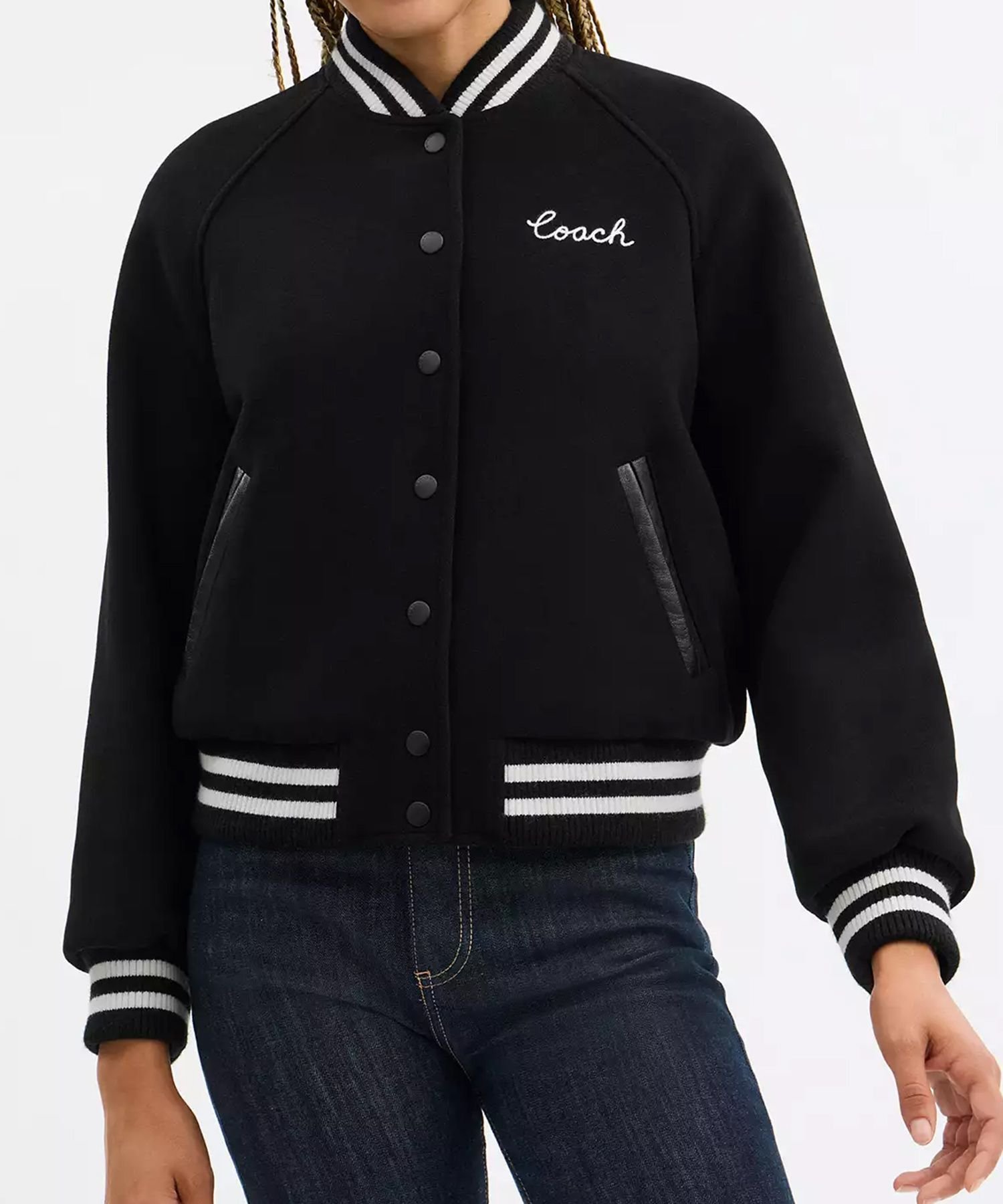 COACH OUTLET｜【公式】ウール ヴァーシティ ジャケット | Rakuten