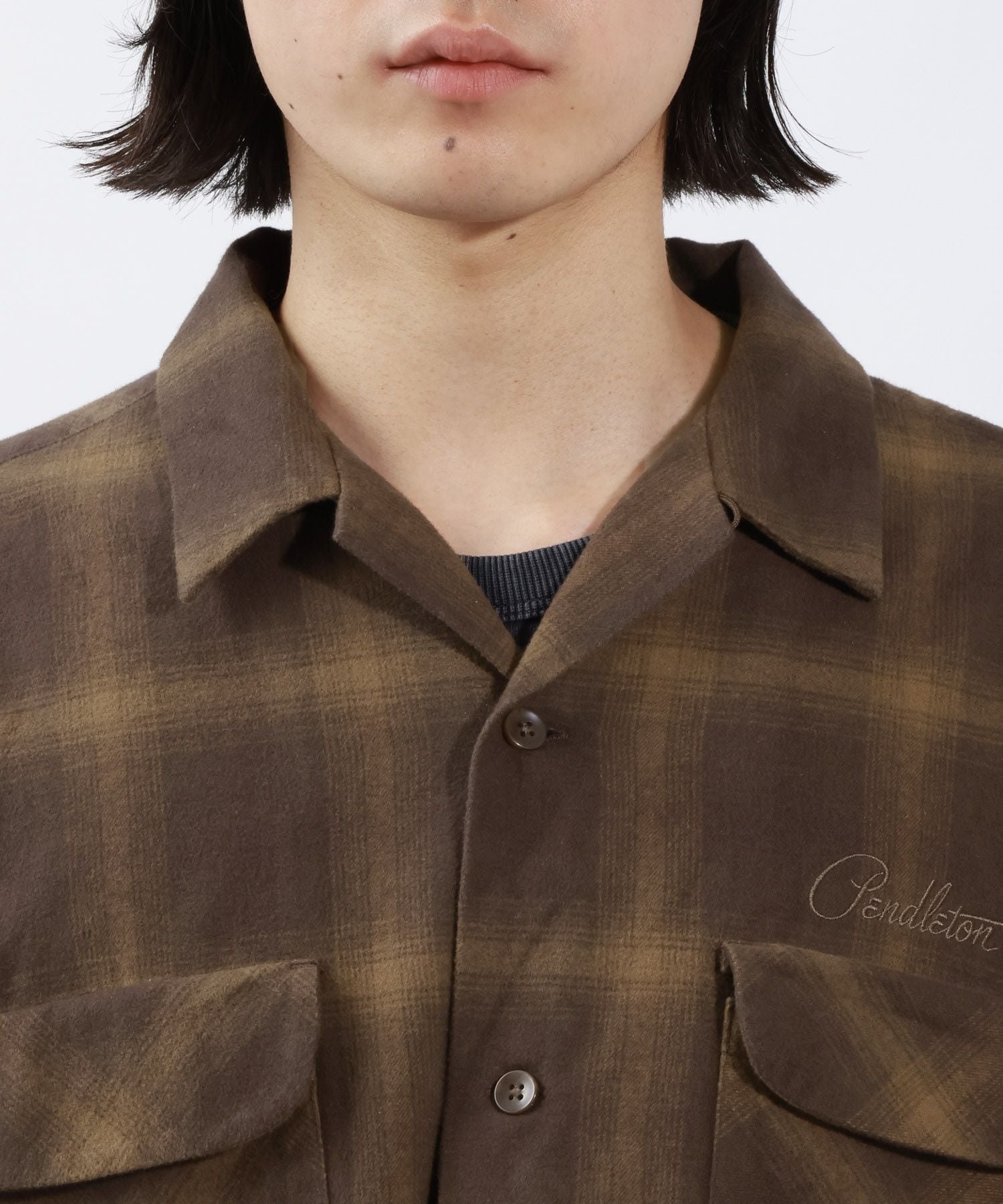 BAYFLOW｜【PENDLETON(ペンドルトン)】別注オープンカラーチェック