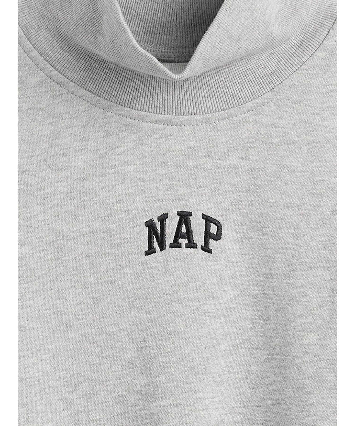 GAP｜(W)NAPロゴ モックネック クロップド スウェットシャツ | Rakuten