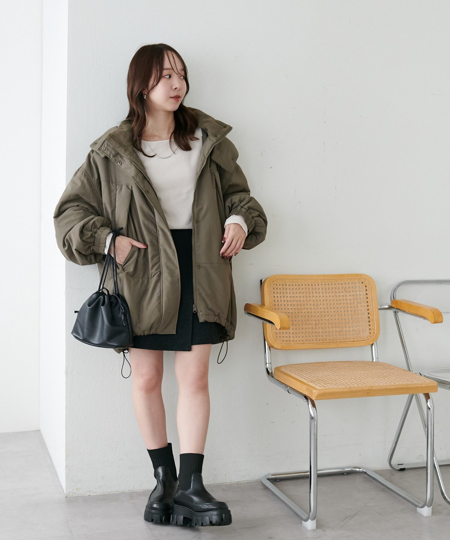 Discoat｜機能中綿モンスターショートコート | Rakuten Fashion(楽天