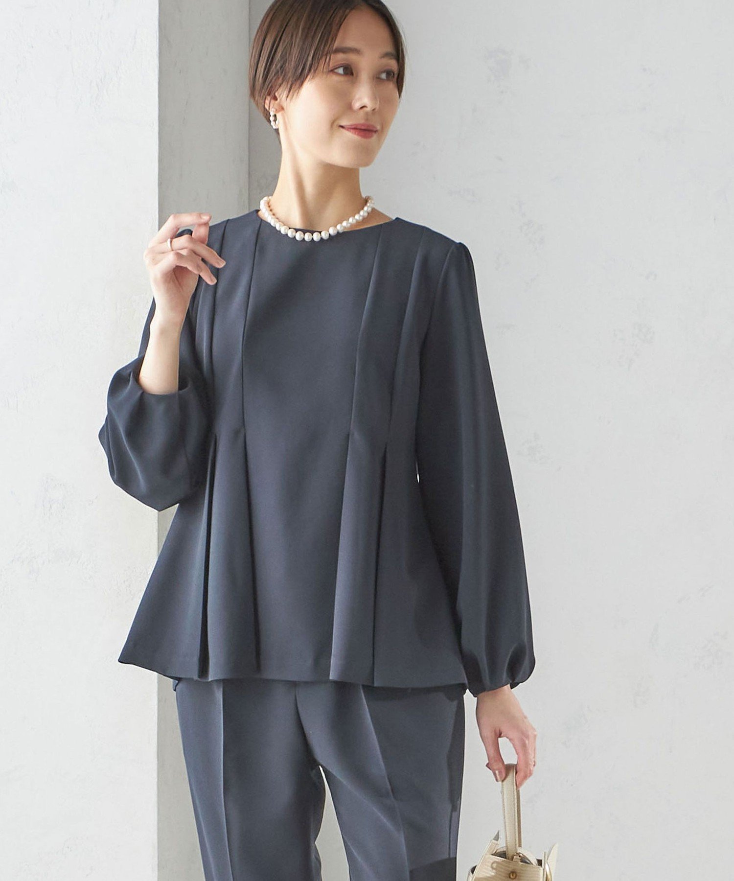 SHIPS｜ダブル クロス ブラウス(セレモニー対応可) | Rakuten Fashion