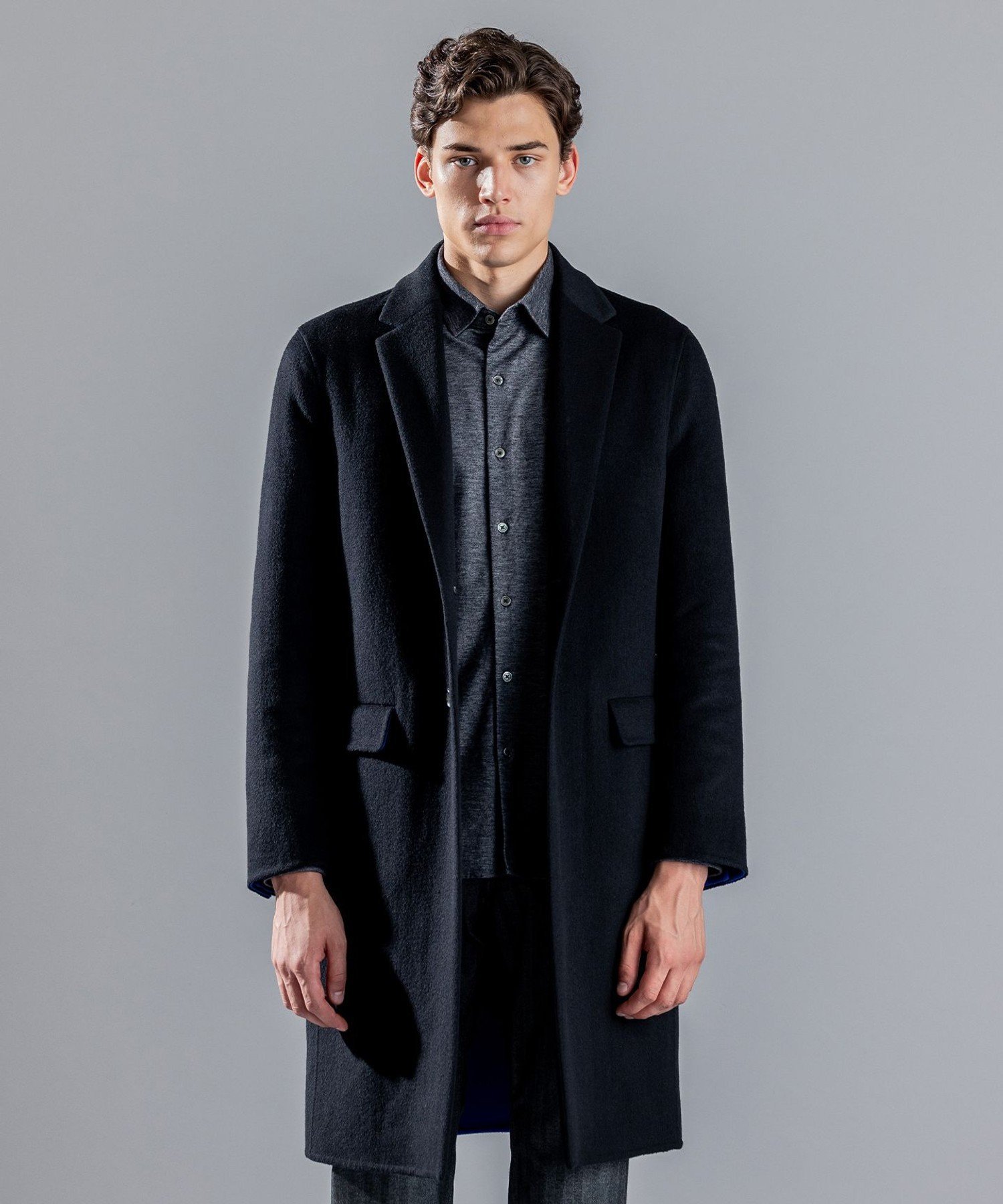 JOSEPH HOMME｜DOUBLE FACE CASHMERE CHESTER FIELD COAT | Rakuten