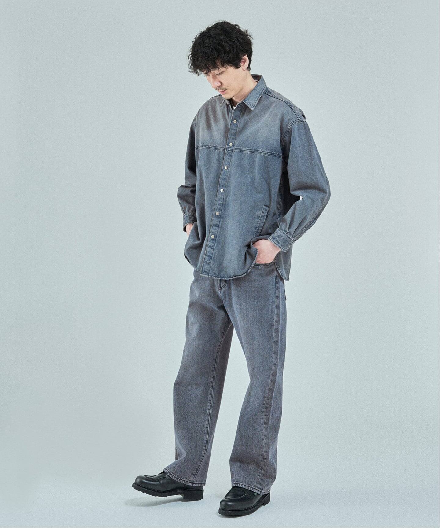 EDIFICE｜LE JEAN DE EDIFICE 9オンス デニムシャツ | Rakuten Fashion