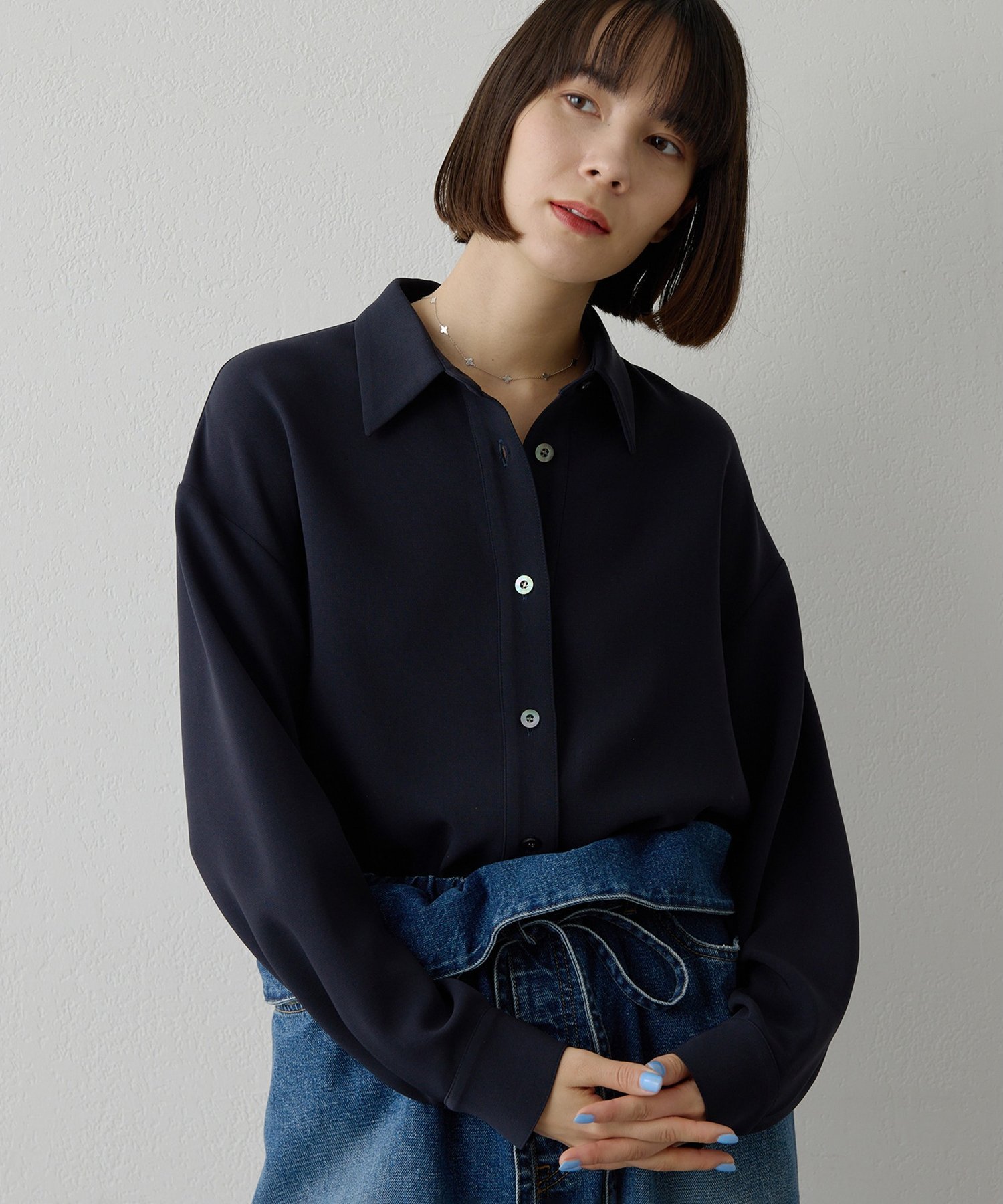 Whim Gazette｜ダブルクロススキッパープルオーバー | Rakuten Fashion