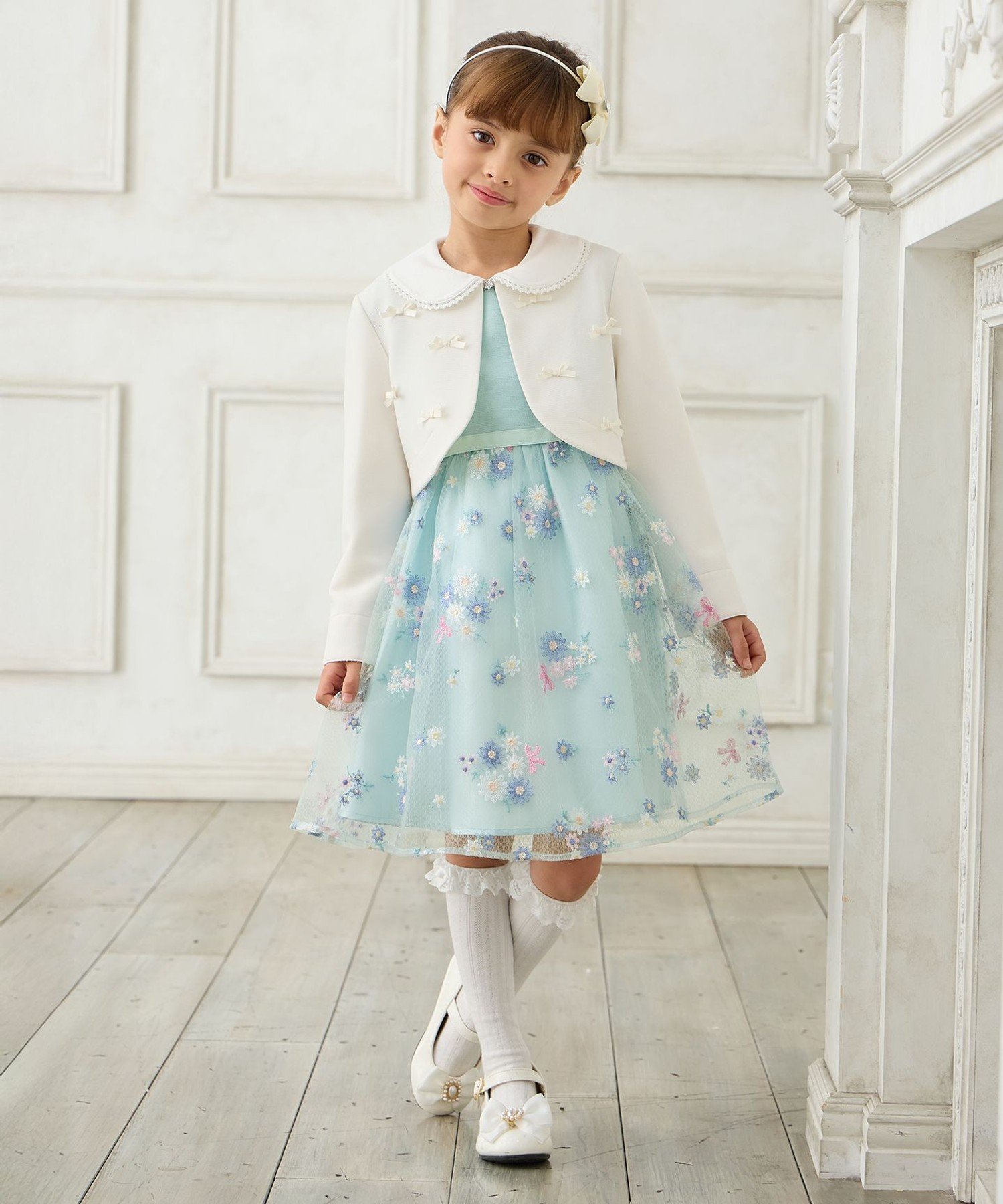 ANY｜フラワー刺繍ワンピース | Rakuten Fashion(楽天ファッション／旧