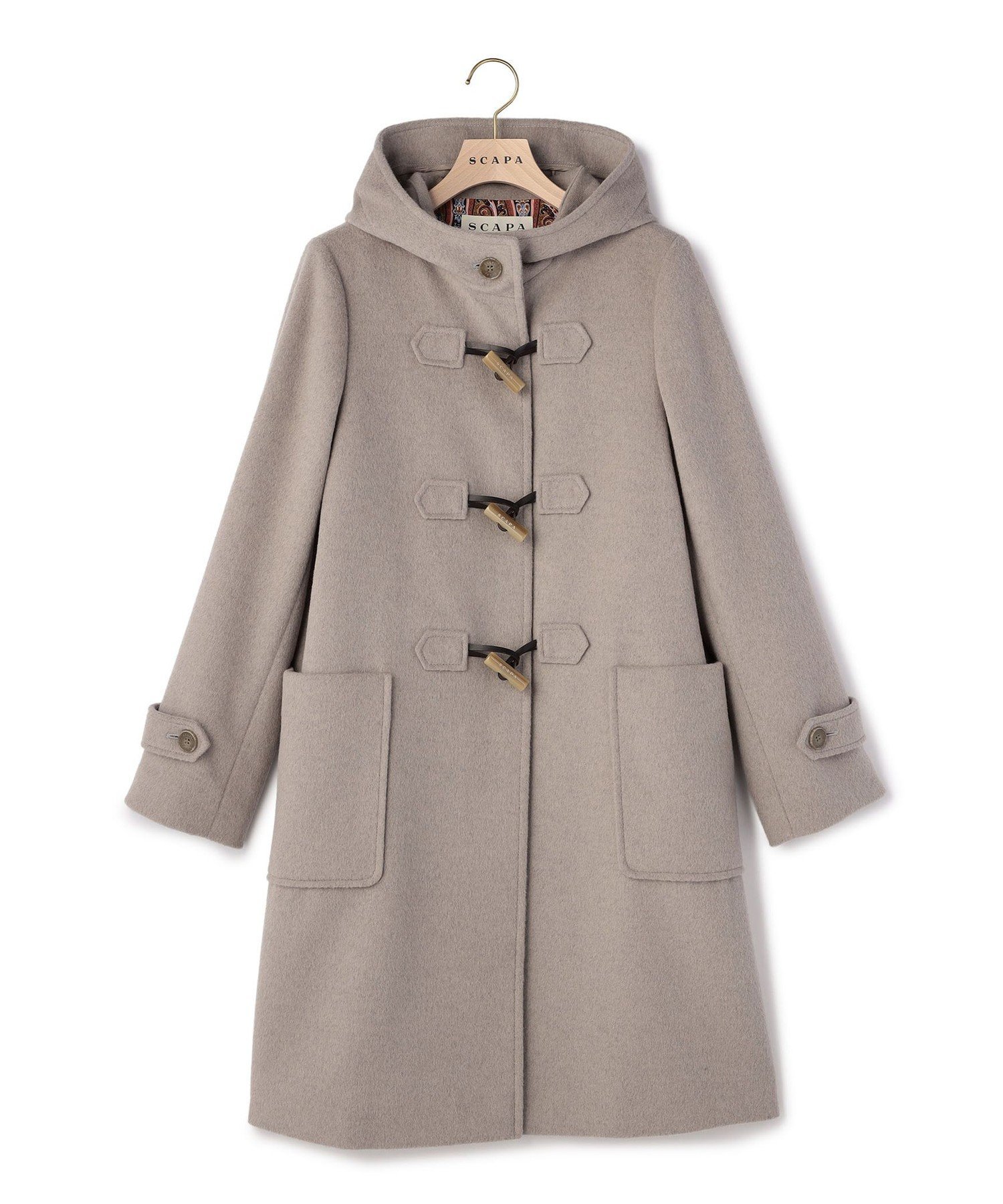 SCAPA｜アンゴラビーバーロングコート | Rakuten Fashion(楽天