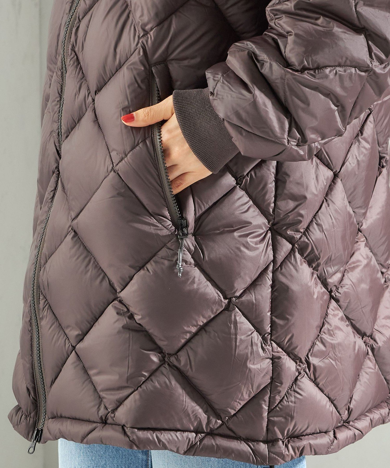 【SHIPS別注】Wai+ × TAION:〈手洗い可能〉ミディ ダウン コート シップス SHIPS 【SHIPS別注】Wai+ × TAION:〈手洗い可能〉ミディ