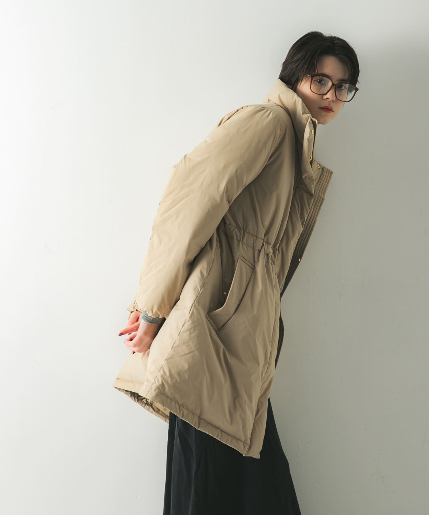 URBAN RESEARCH｜スタンドカラードロストダウンコート | Rakuten