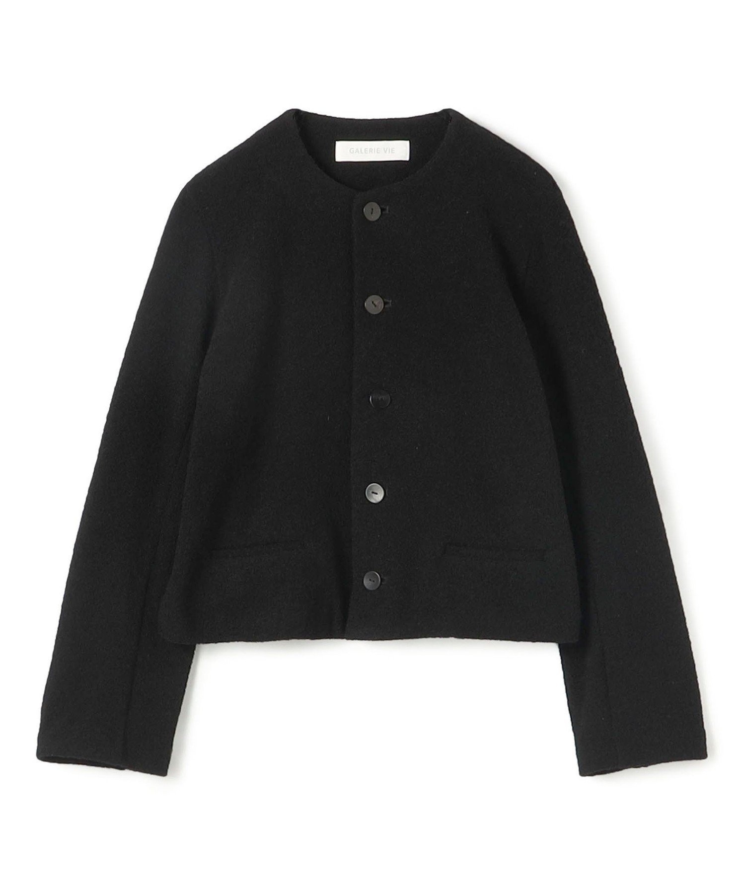 TOMORROWLAND｜コットンブークレー クルーネックジャケット | Rakuten