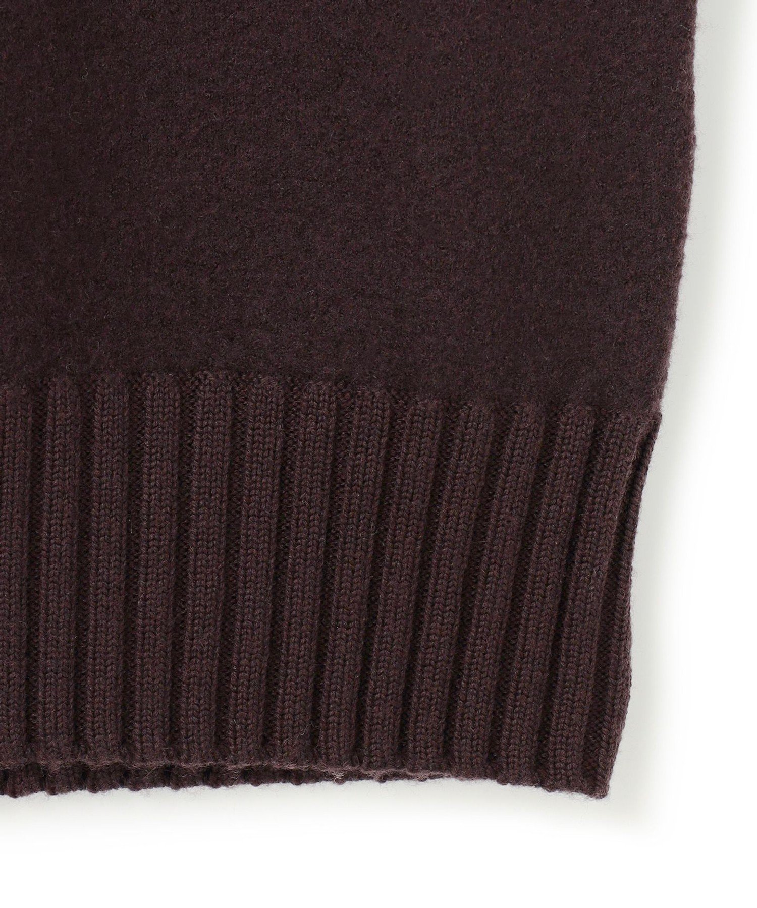 23区｜ボイルドウールコンビ ジップ タートルニット | Rakuten Fashion