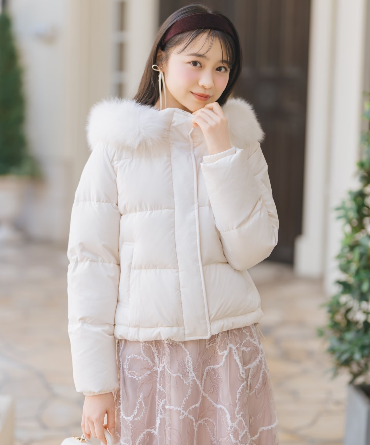 WILLSELECTION｜ファー付きショートダウン | Rakuten Fashion(楽天