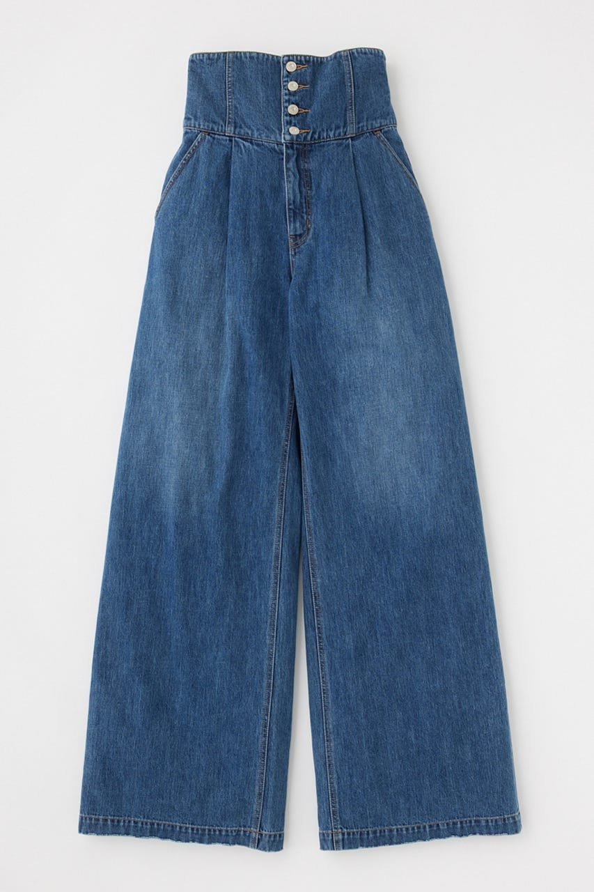 moussy｜CORSET DESIGN バギー デニム | Rakuten Fashion(楽天