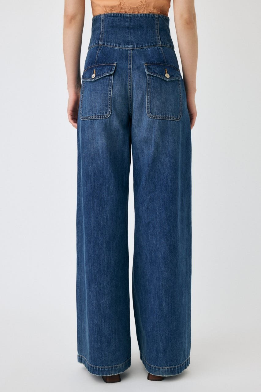 moussy｜CORSET DESIGN バギー デニム | Rakuten Fashion(楽天