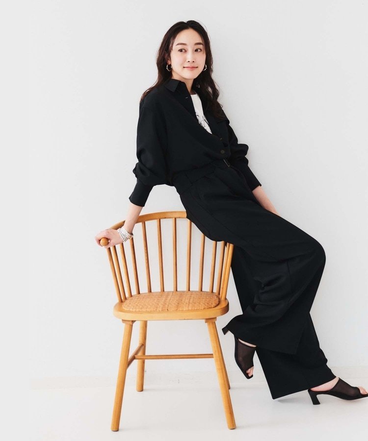 UNTITLED｜【朝比奈 彩*Oggi*UNTITLED スペシャルコラボ】シャツカラー