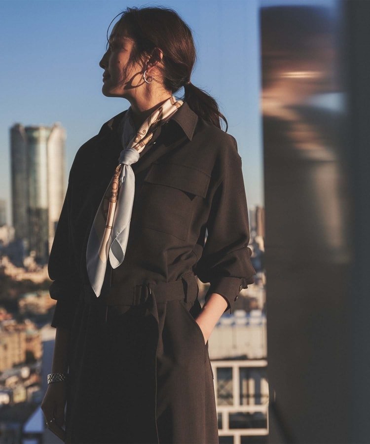 UNTITLED｜【朝比奈 彩*Oggi*UNTITLED スペシャルコラボ】シャツカラー