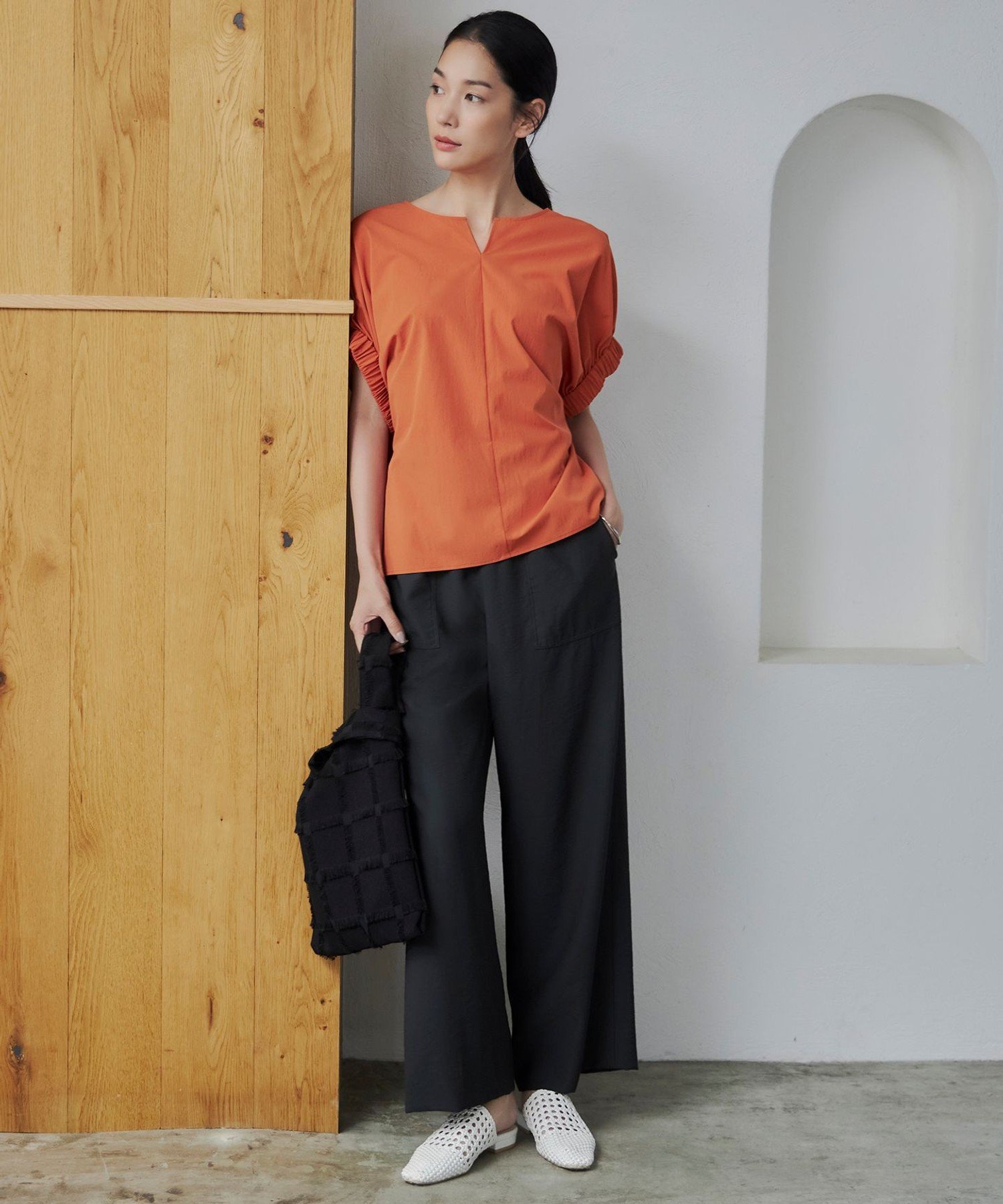 ICB｜【接触冷感・UVカット・洗える】ヴィンテージスパンブロード