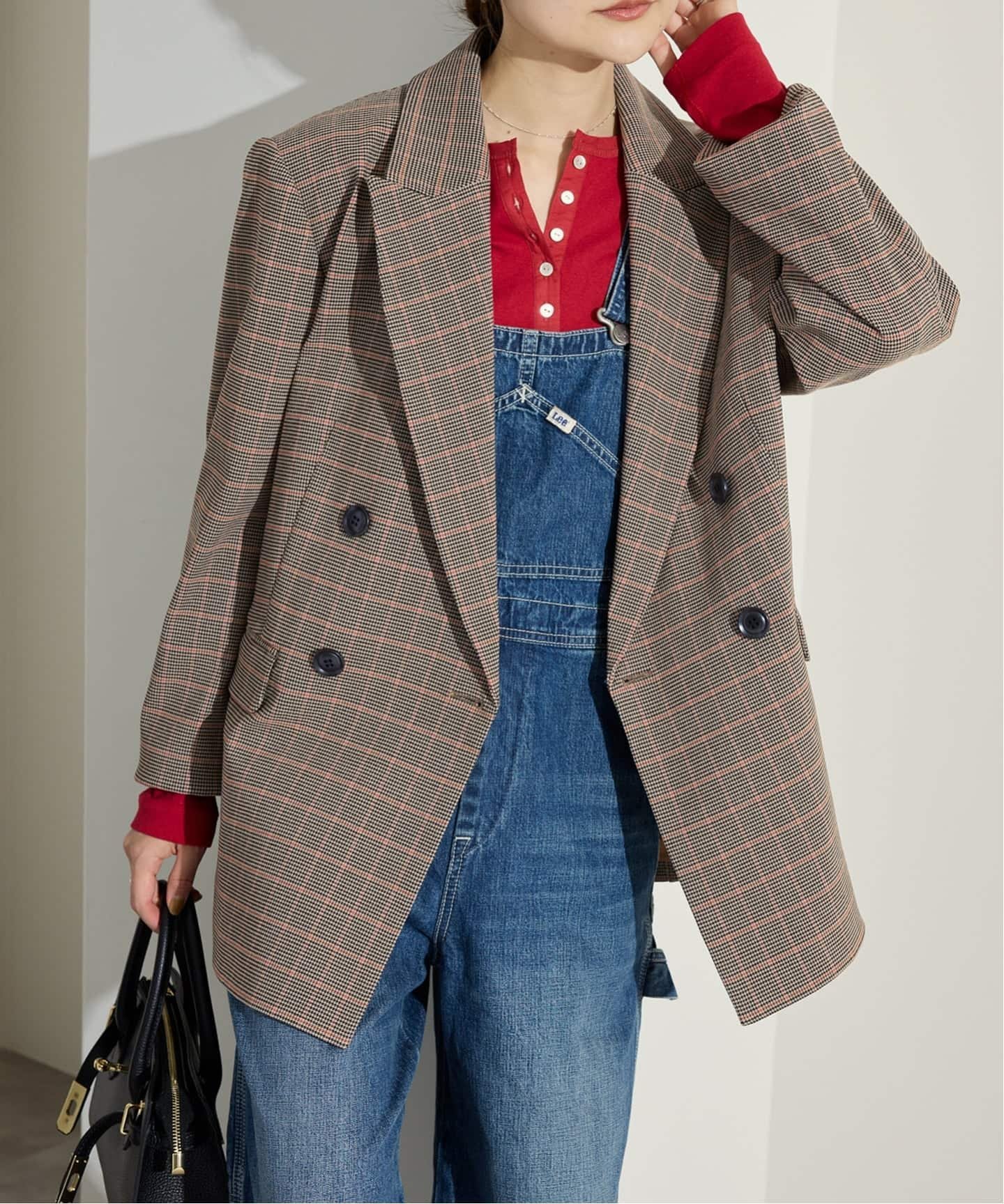 SLOBE IENA｜チェックビックジャケット | Rakuten Fashion(楽天