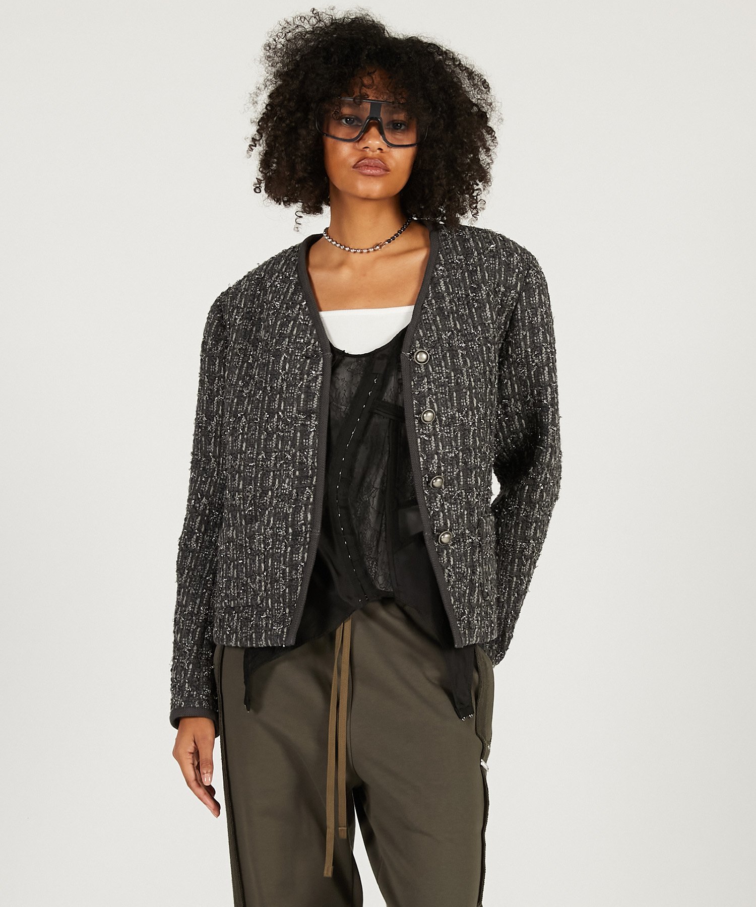 PRANK PROJECT｜ツイードジャケット / Tweed Jacket | Rakuten Fashion