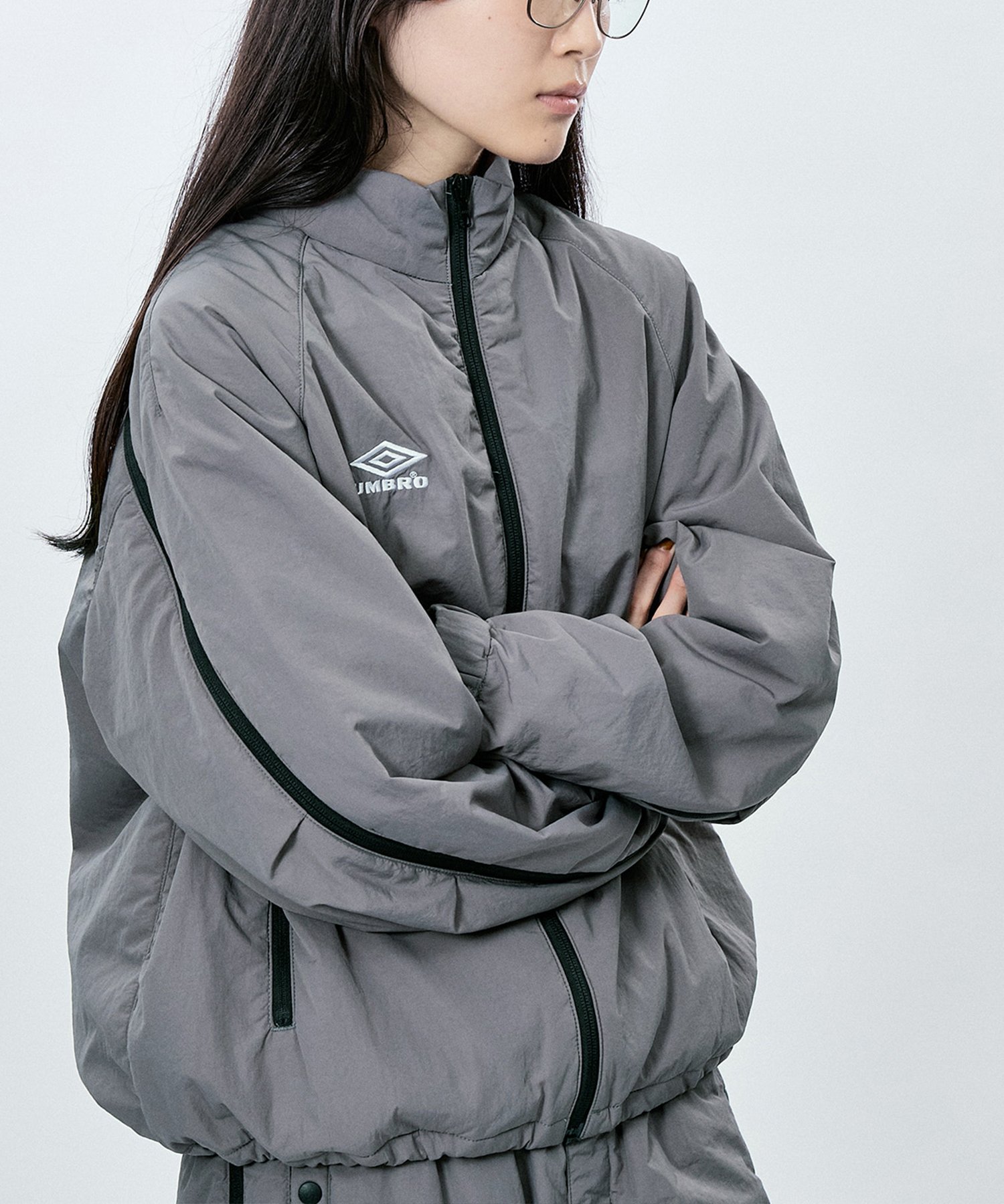 ADAM ET ROPE'｜【UMBRO x BELPER xM】24AW PADDED TRACK JACKET
