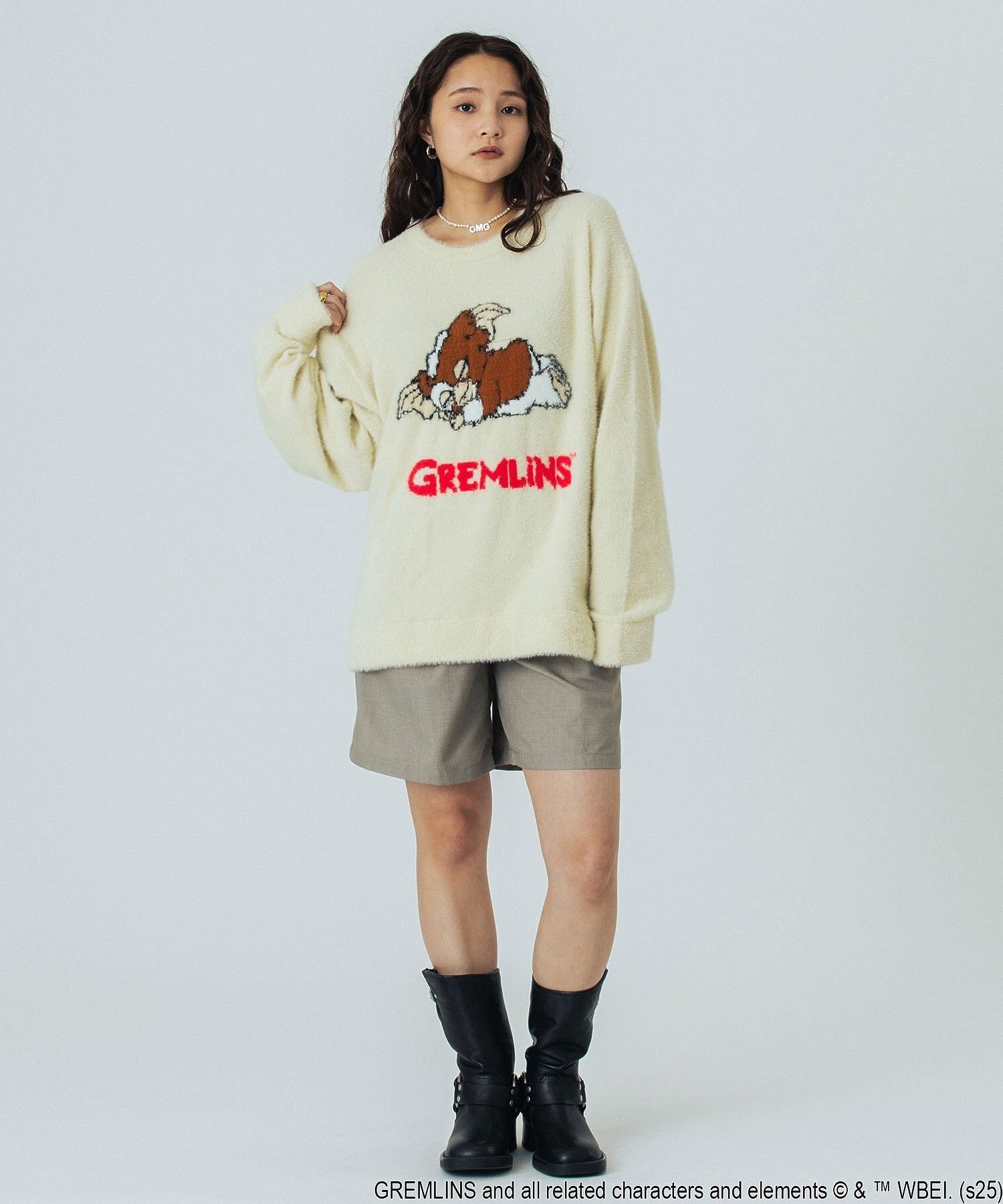 ROSE BUD｜ROSE BUD LIMITED / GREMLINS SHAGGY KNIT | Rakuten