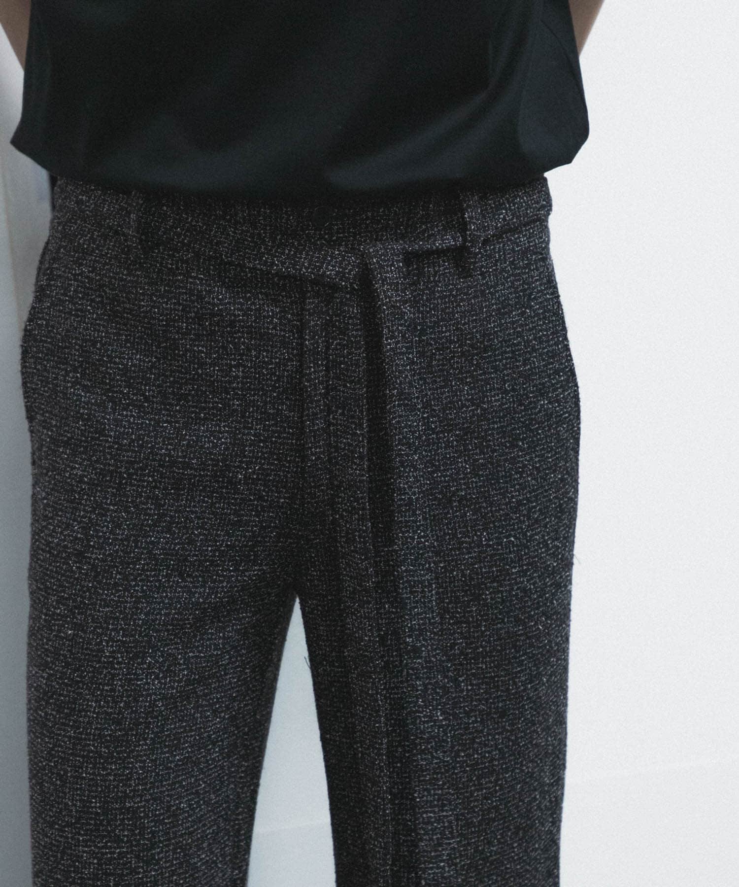 SENSE OF PLACE｜『わたべ×SOP』『セットアップ対応』ツイードワイド