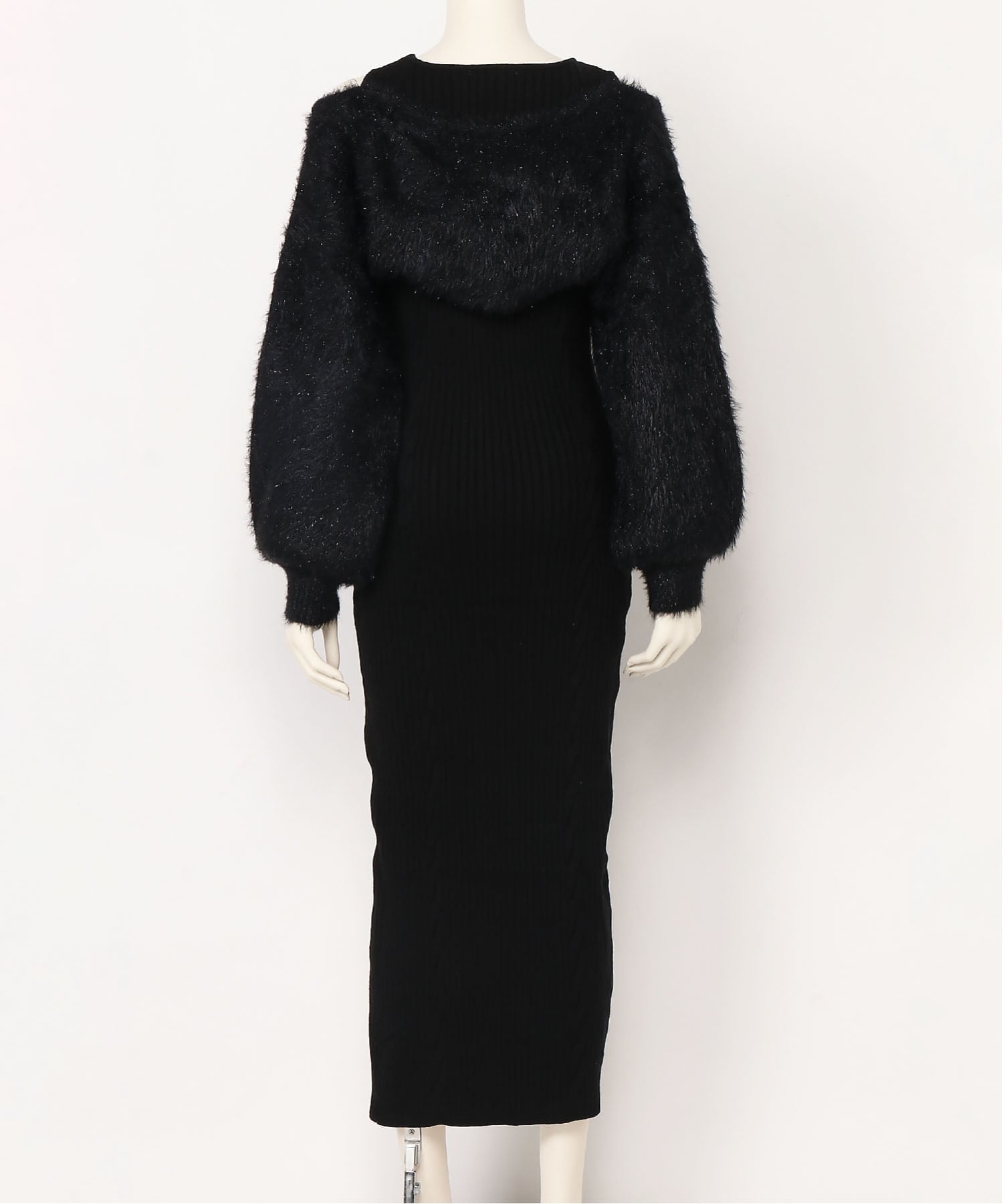 LIP SERVICE｜LIP SERVICE/(W)デコルテオープンドッキングニット