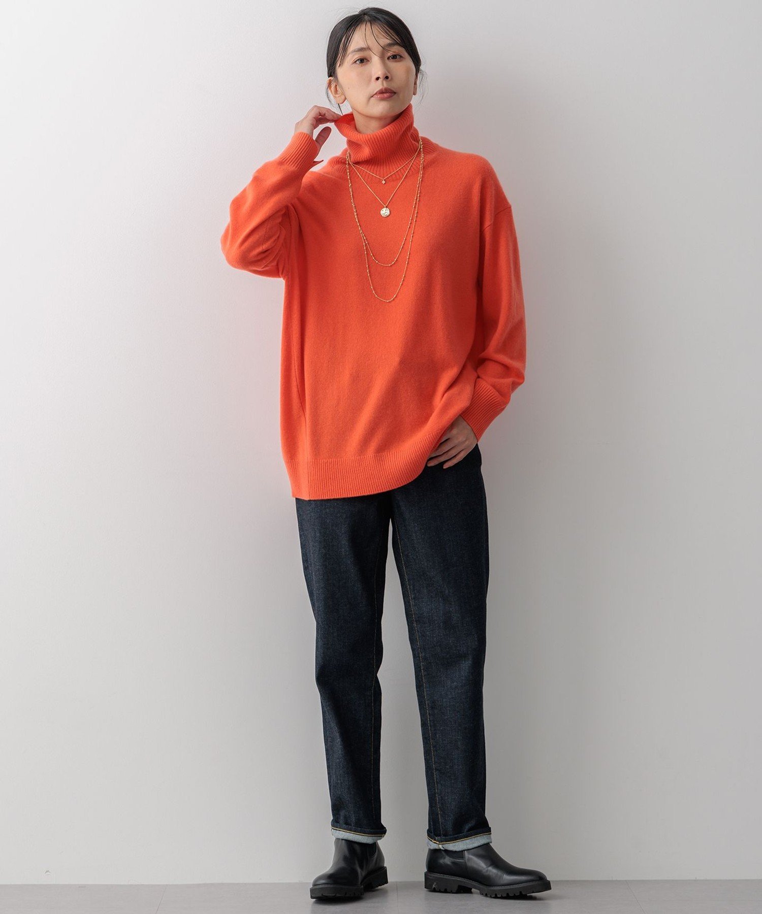 23区｜ピュアカシミヤ タートルネック ニット | Rakuten Fashion(楽天