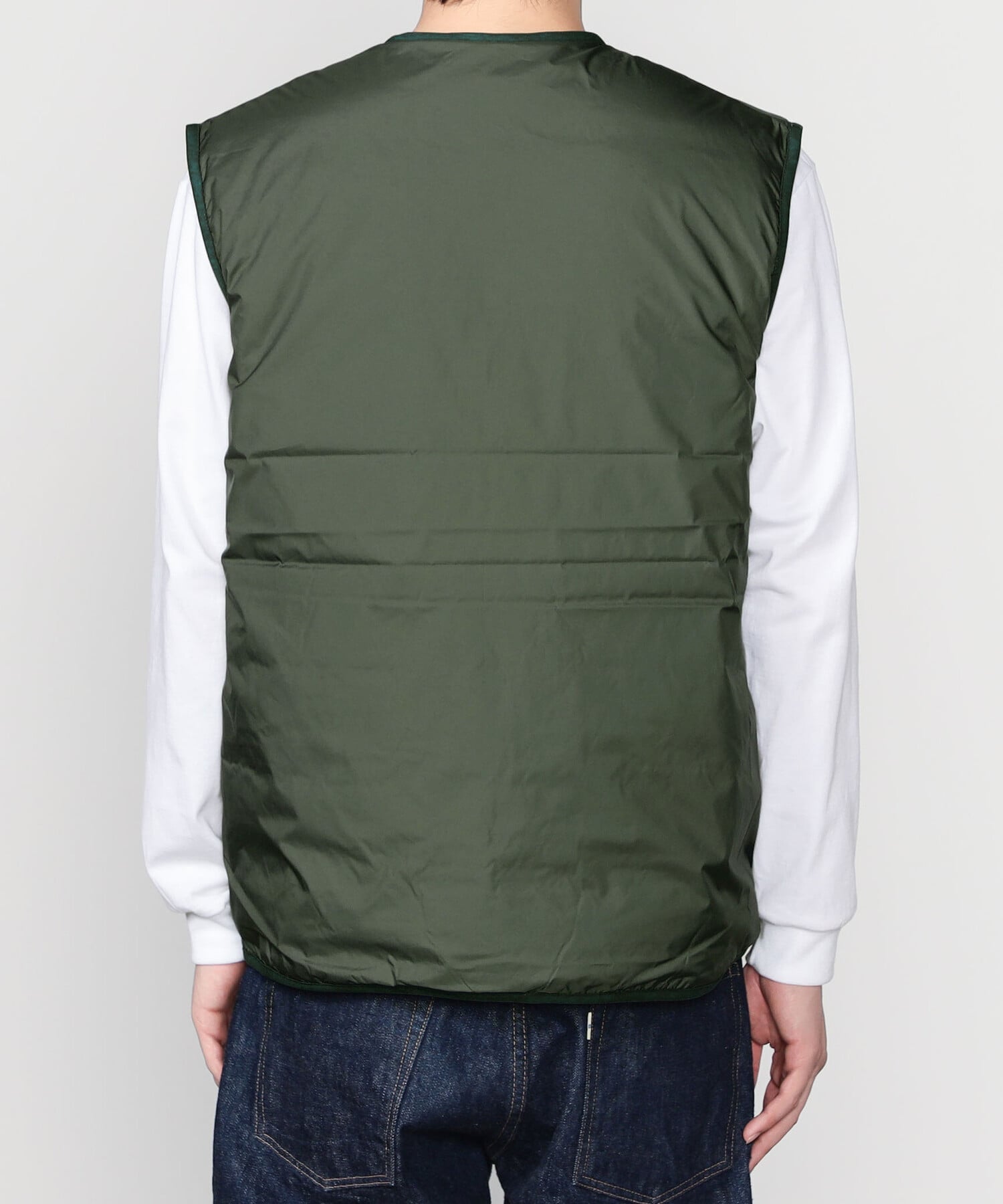 Bshop｜ORCIVAL | ポリエステルタフタ インナーダウン ベスト MEN