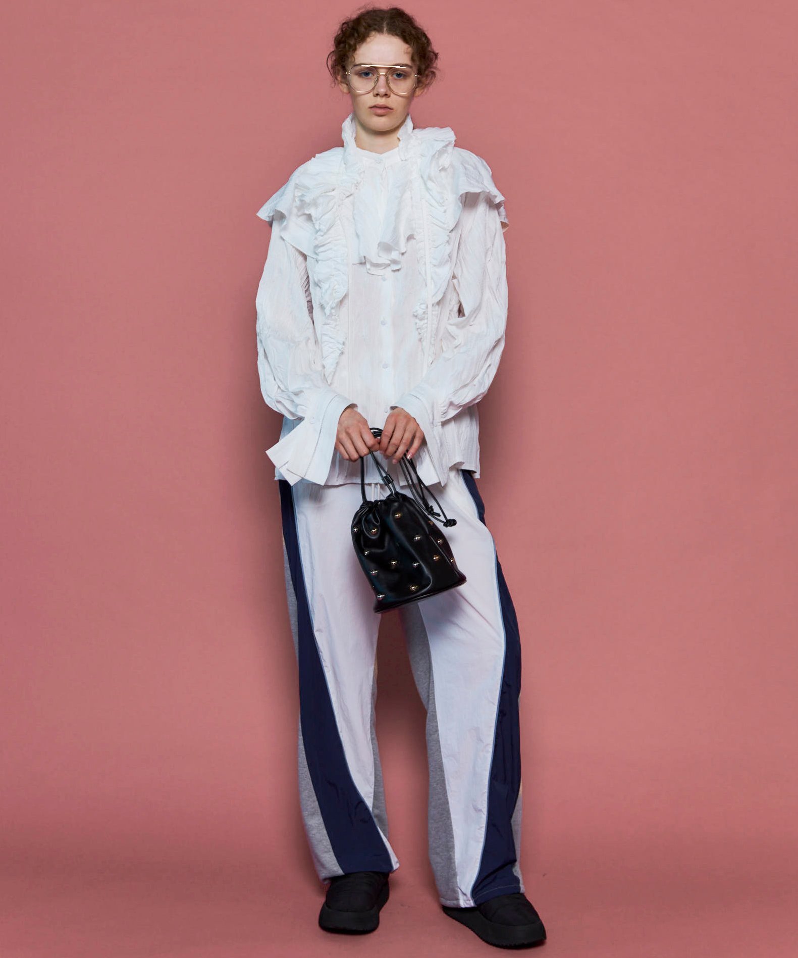 MAISON SPECIAL｜2way Ruffled Frilled Blouse | Rakuten Fashion(楽天