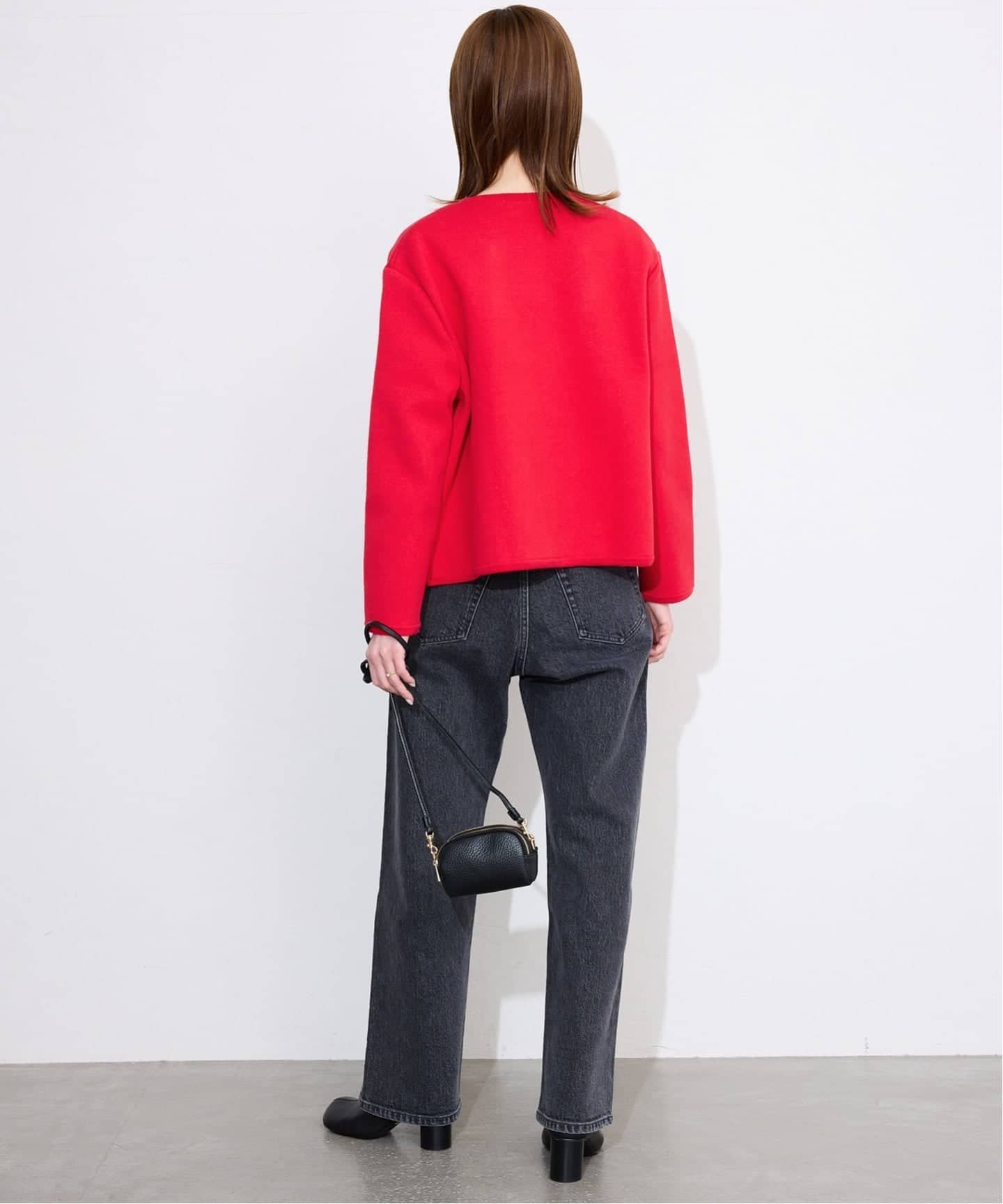 SLOBE IENA｜《一部WEB・店舗限定カラーあり》ダブルフェイスニット