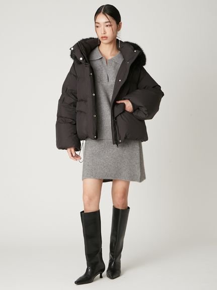 FRAY I.D｜フードファーショートダウンコート | Rakuten Fashion(楽天